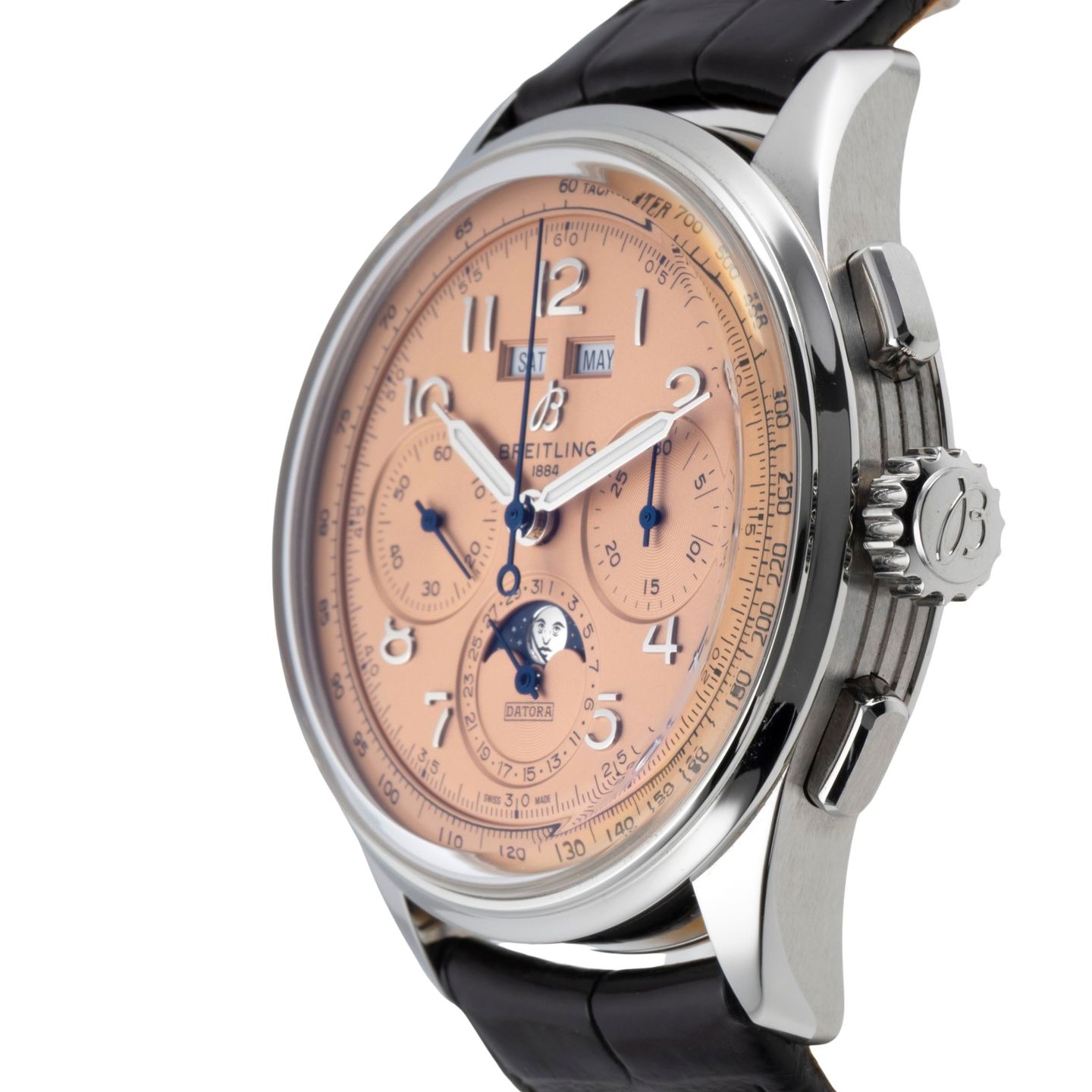 Breitling Premier B25 AB2510201K1P1 (Unknown (random serial)) - Red dial 42 mm Steel case (6/8)