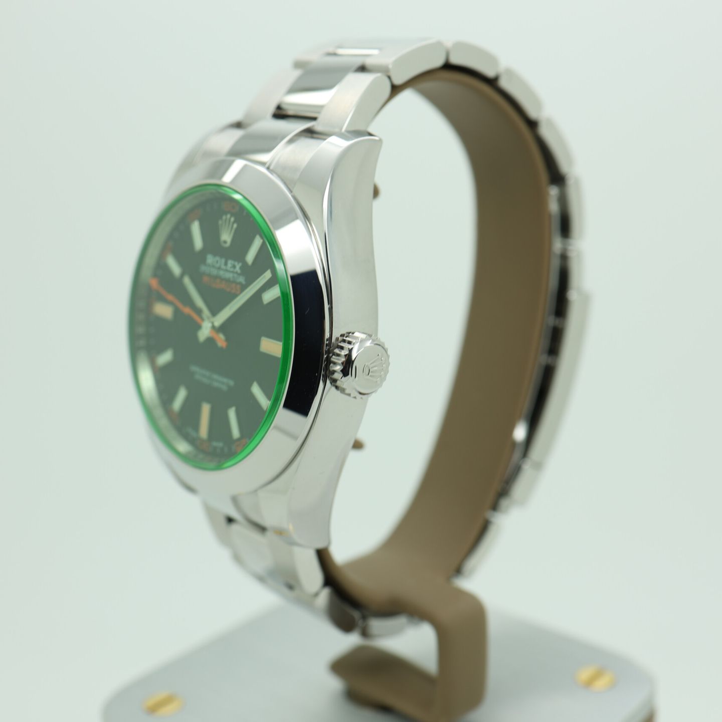 Rolex Milgauss 116400GV (2020) - 40mm Staal (3/8)