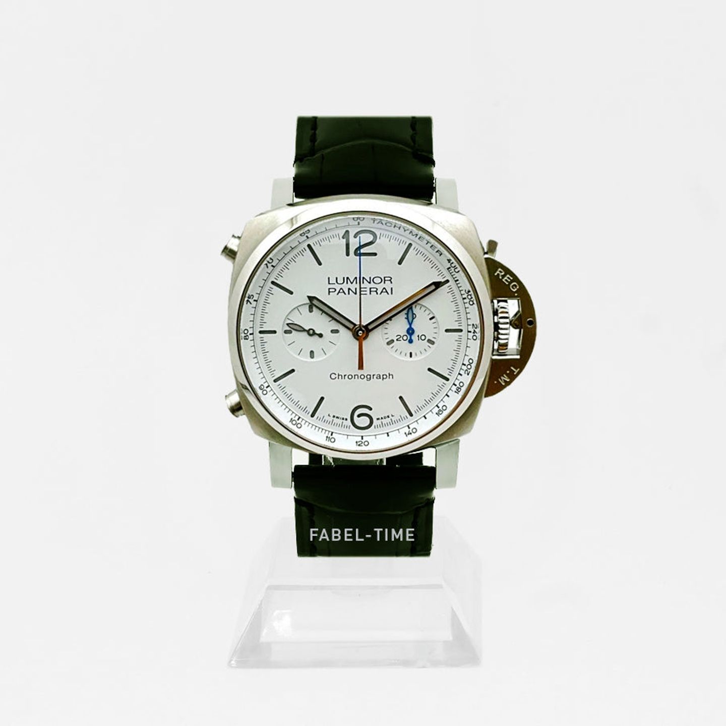 Panerai Luminor Chrono PAM01218 (2025) - White dial 44 mm Steel case (1/1)
