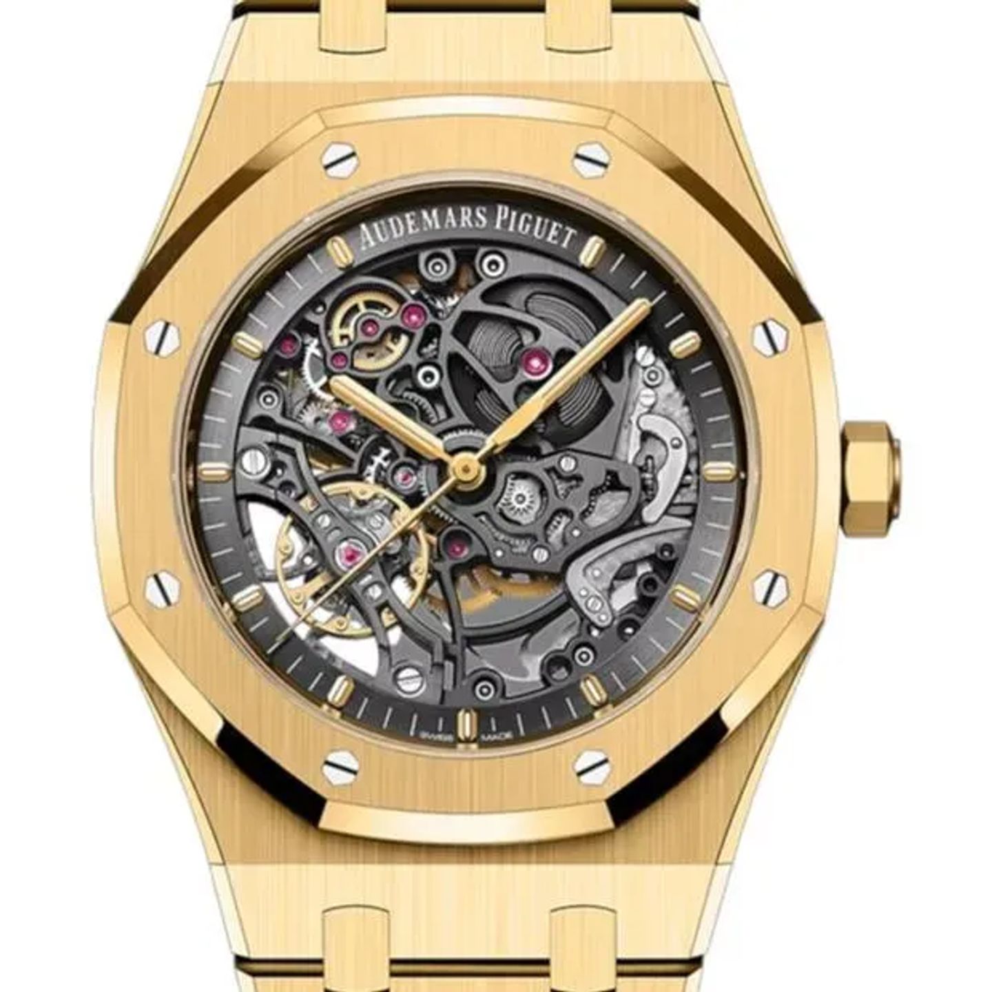Audemars Piguet Royal Oak Double Balance Wheel Openworked 15407BA.OO.1220BA.01 - (3/6)