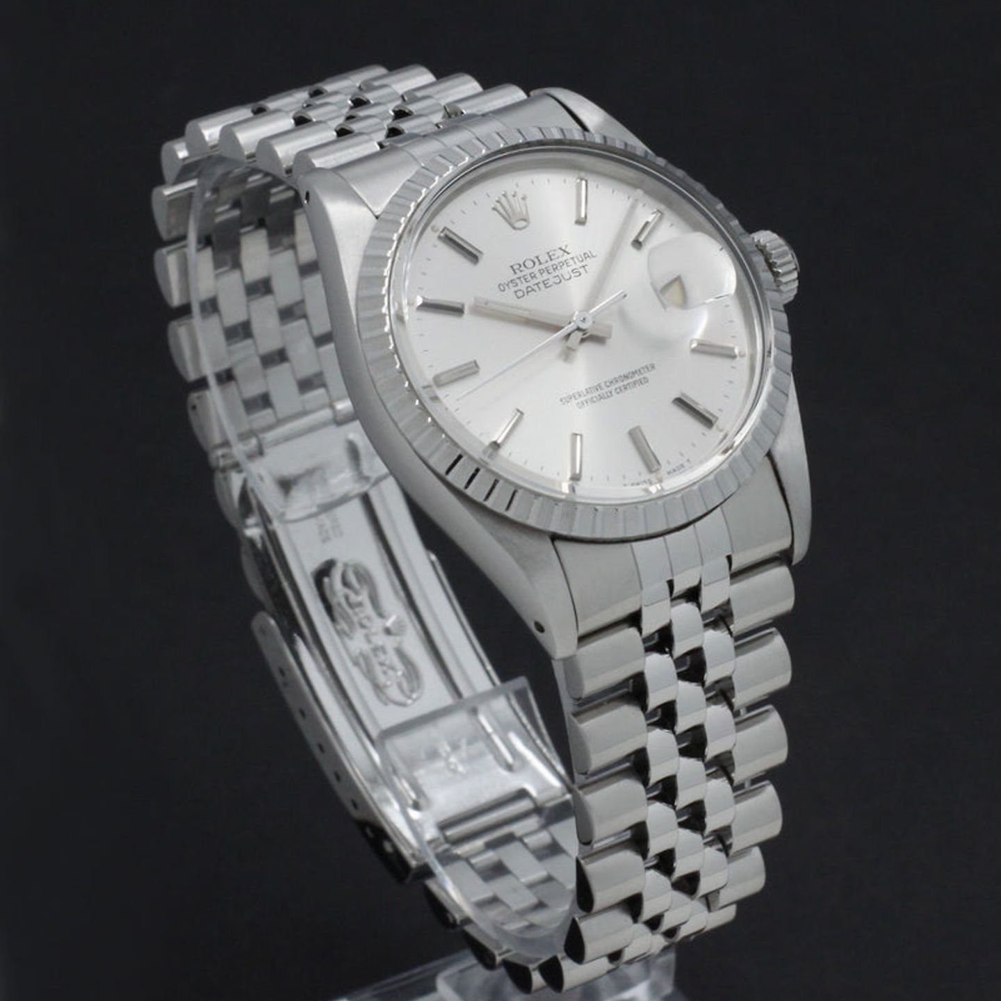 Rolex Datejust 36 16030 (1988) - Silver dial 36 mm Steel case (6/7)