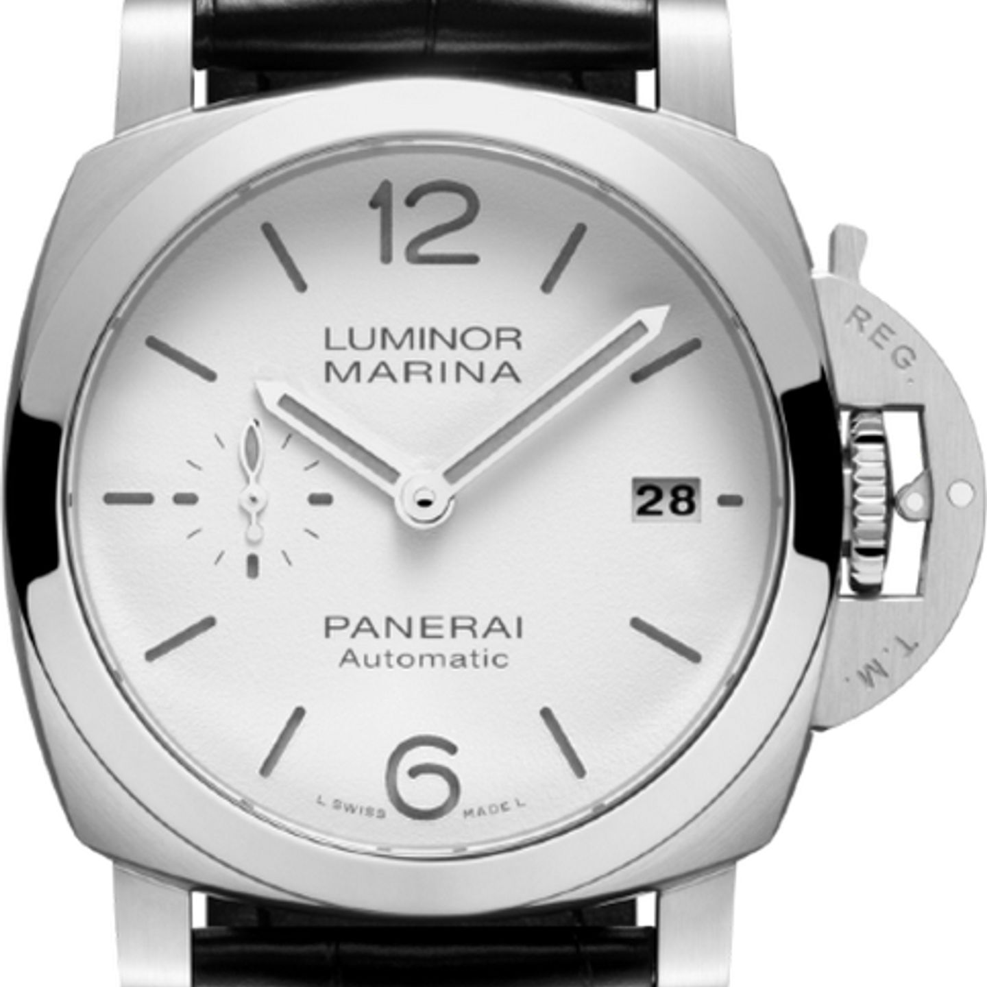 Panerai Luminor 1950 PAM01372 (2026) - Zwart wijzerplaat 40mm Staal (1/1)