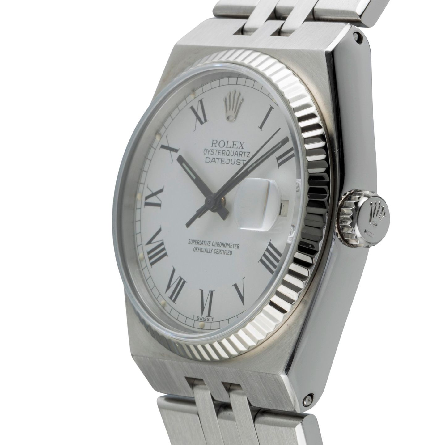 Rolex Datejust Oysterquartz 17014 (Onbekend (willekeurig serienummer)) - 36mm Staal (6/8)