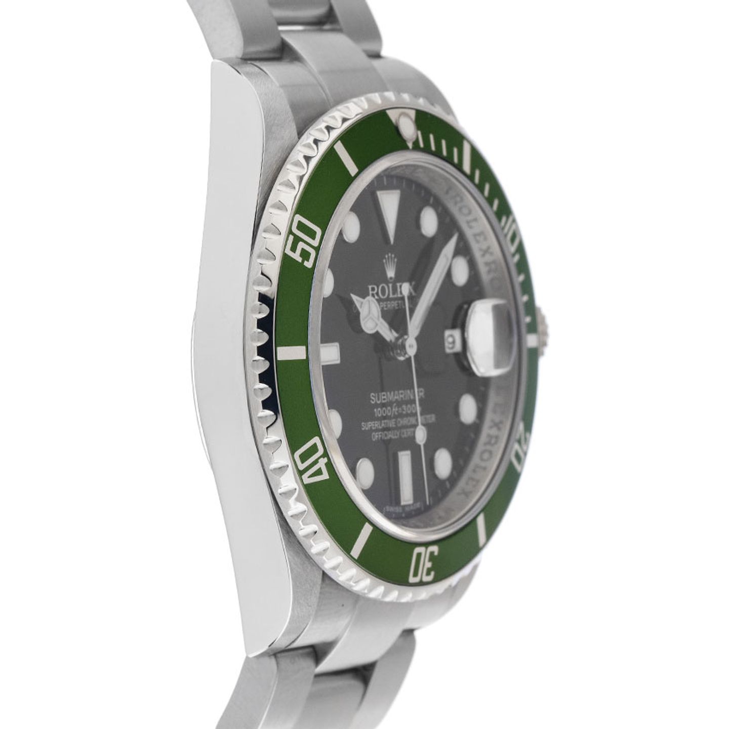 Rolex Submariner Date 16610LV (2008) - Black dial 40 mm Steel case (5/8)