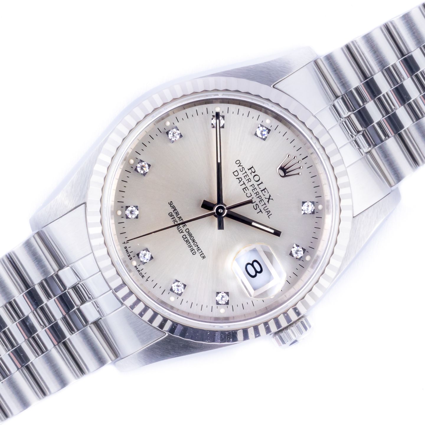 Rolex Datejust 36 16234 (1991) - 36 mm Steel case (1/8)