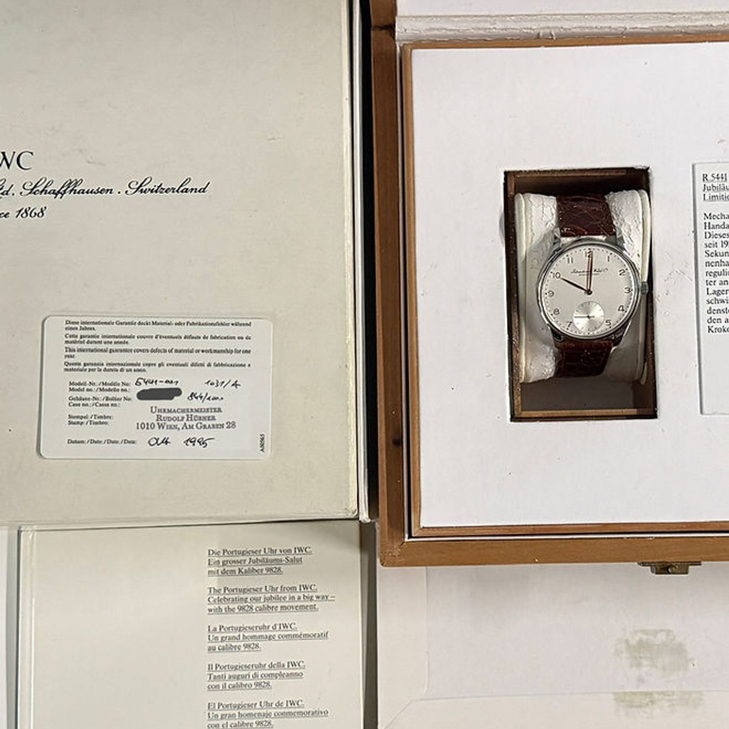IWC Portuguese Hand-Wound IW5441 - (6/35)