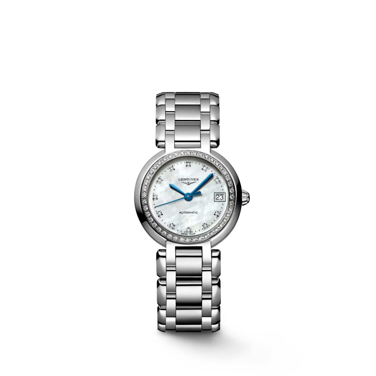 Longines PrimaLuna L8.111.0.87.6 (2025) - Pearl dial 27 mm Steel case (1/1)