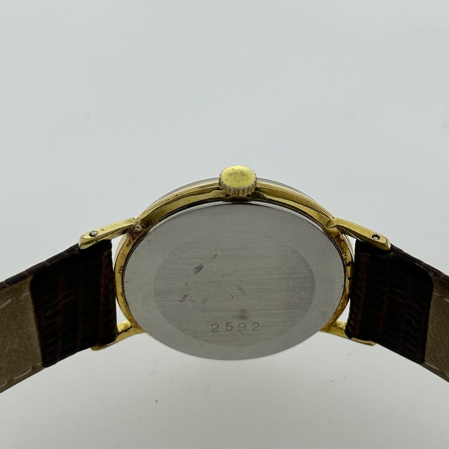 Baume & Mercier Vintage 2592 (Unknown (random serial)) - Silver dial 31 mm Gold/Steel case (8/8)