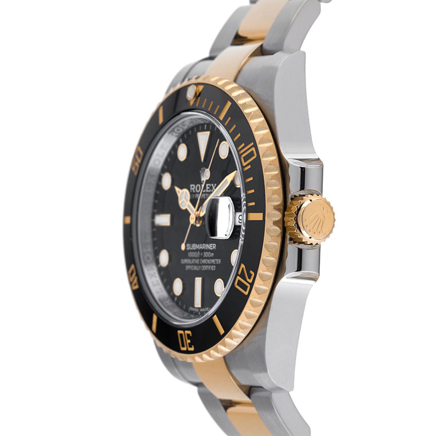 Rolex Submariner Date 116613LN (2008) - 40mm Goud/Staal (4/8)