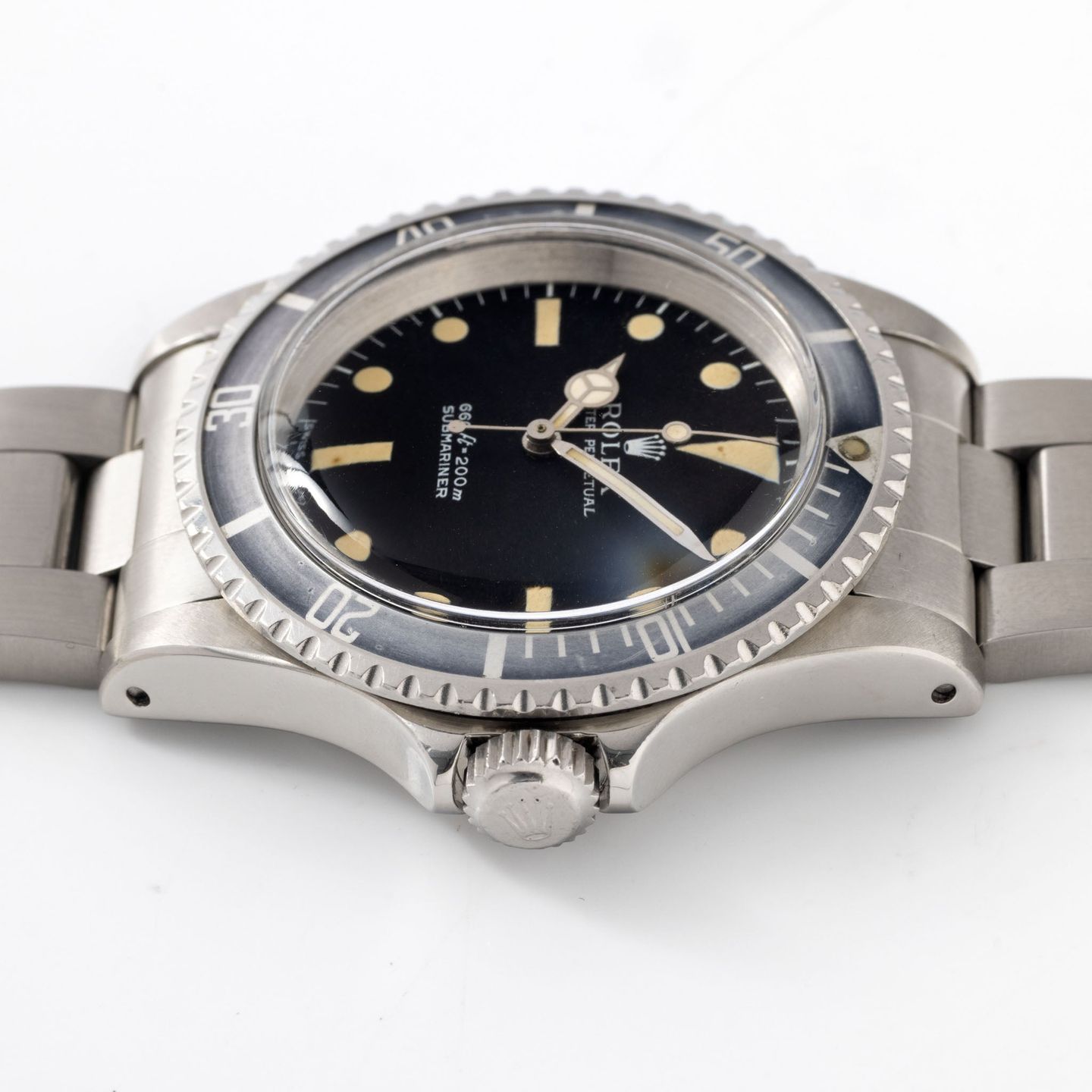 Rolex Submariner No Date 5513 (1971) - Black dial 40 mm Steel case (5/8)