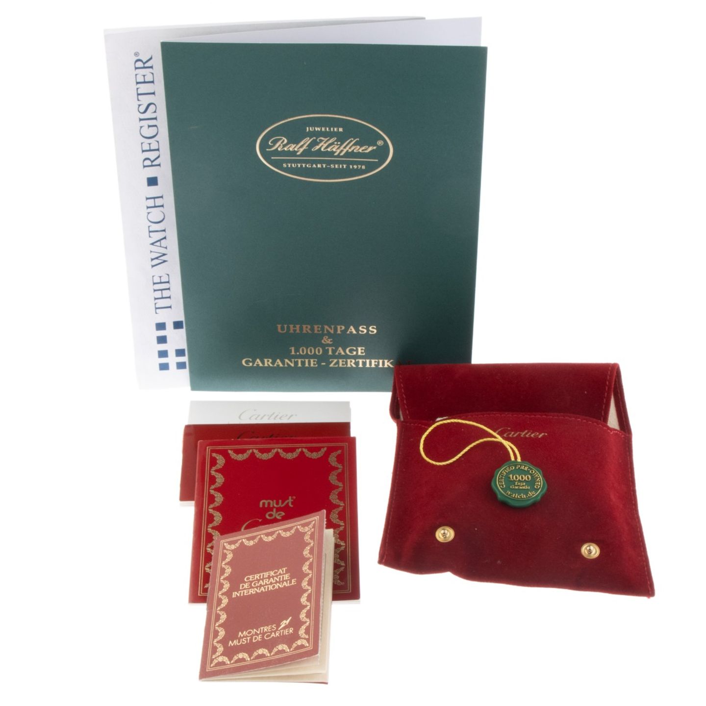 Cartier 21 Must de Cartier 9010 (1992) - Wit wijzerplaat 30mm Goud/Staal (2/8)