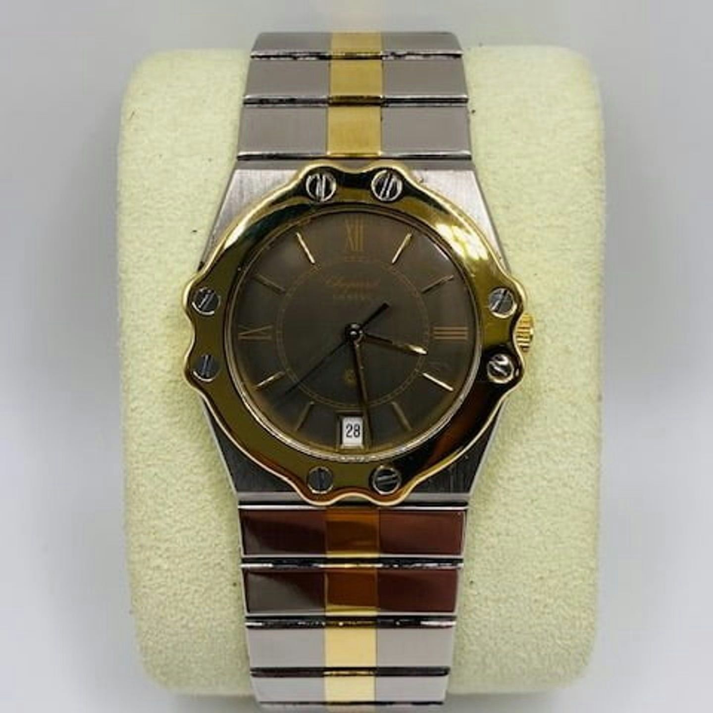Chopard St. Moritz 8023 (1990) - 32 mm Gold/Steel case (2/7)