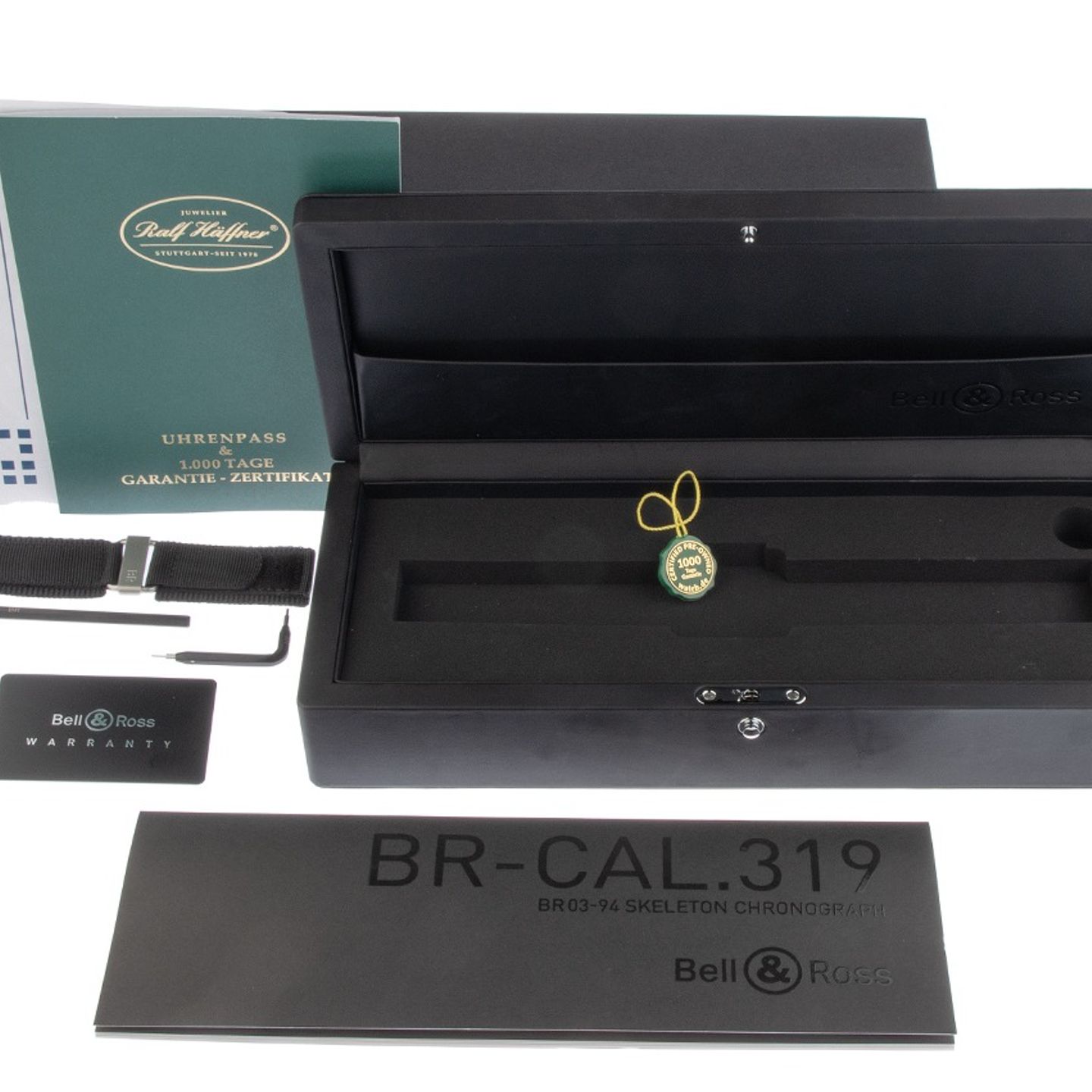 Bell & Ross BR 03-94 Chronographe BR0394-BL-SI/SCA - (2/7)