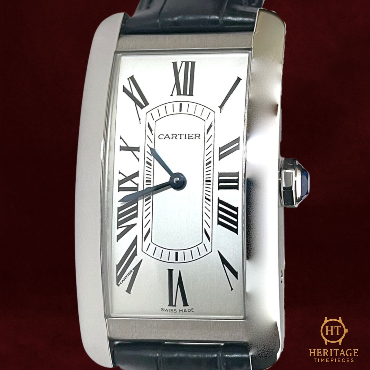 Cartier Tank Américaine WSTA0083 (2026) - Silver dial 24 mm Steel case (1/7)