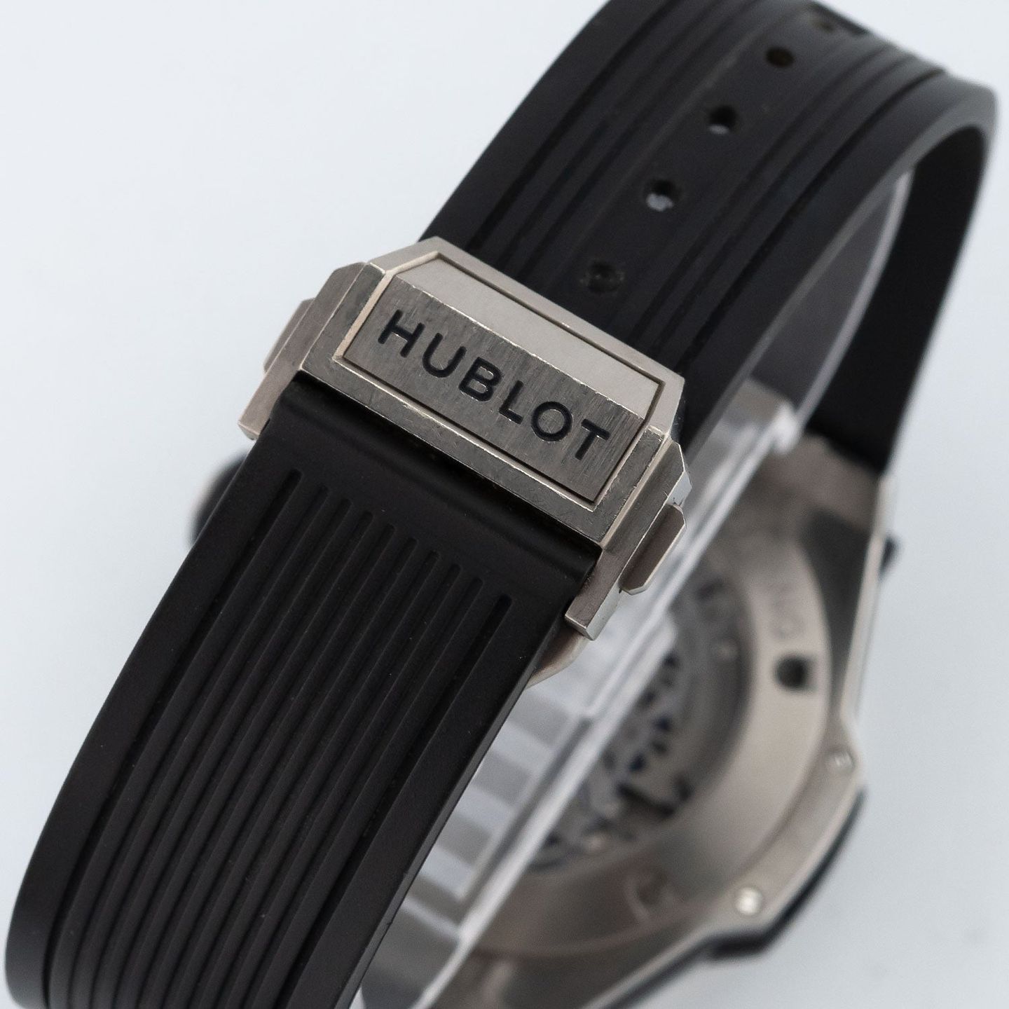 Hublot Big Bang Unico 411.NX.1170.RX (Onbekend (willekeurig serienummer)) - Transparant wijzerplaat 46mm Titanium (5/8)