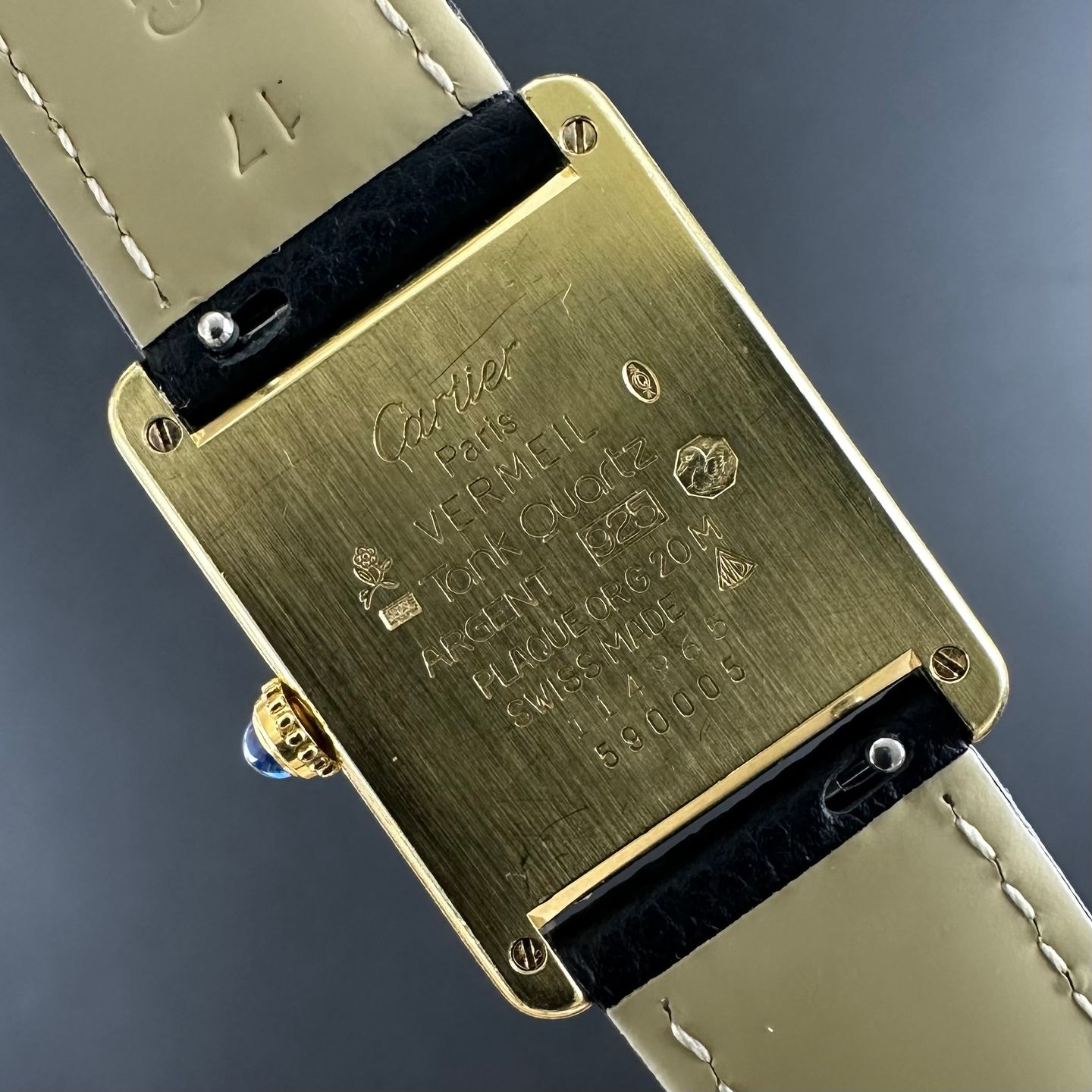 Cartier Tank Vermeil 590005 - (4/8)