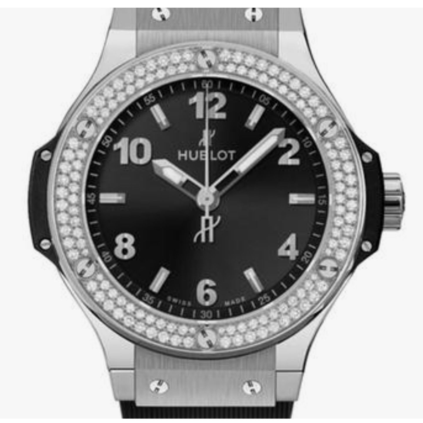 Hublot Big Bang 38 mm 361.sx.1270.rx.1104 (2024) - Zwart wijzerplaat 38mm Staal (1/1)