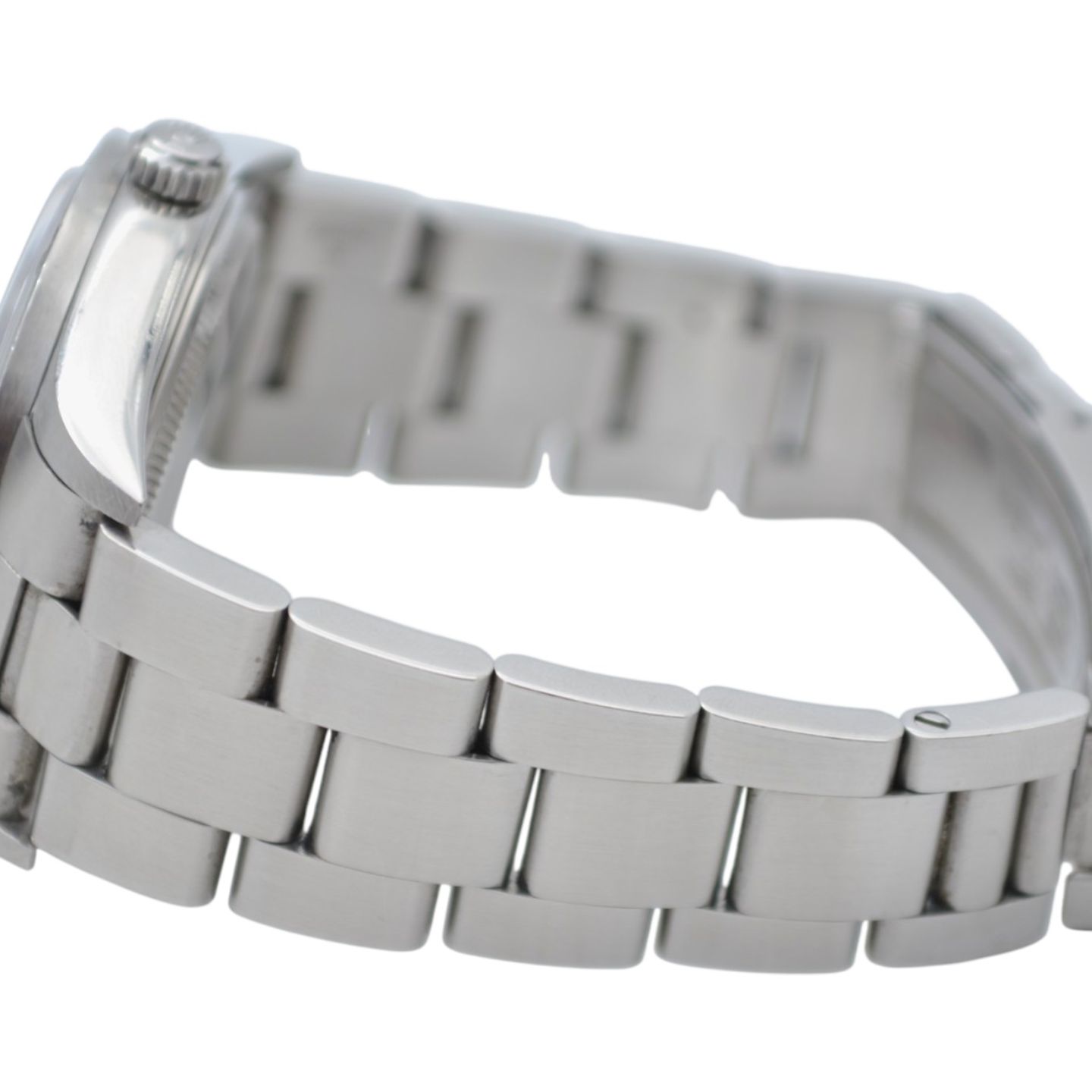 Rolex Air-King 14010 (2002) - Blauw wijzerplaat 34mm Staal (5/8)