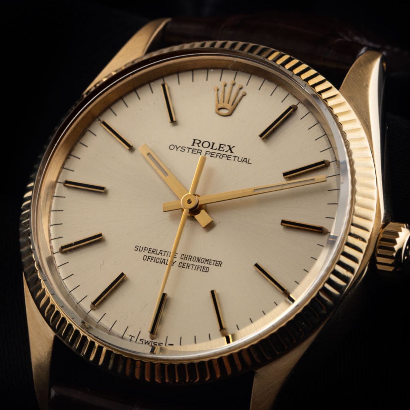 Rolex Oyster Perpetual 1005 (1986) - 34 mm Steel case (3/8)