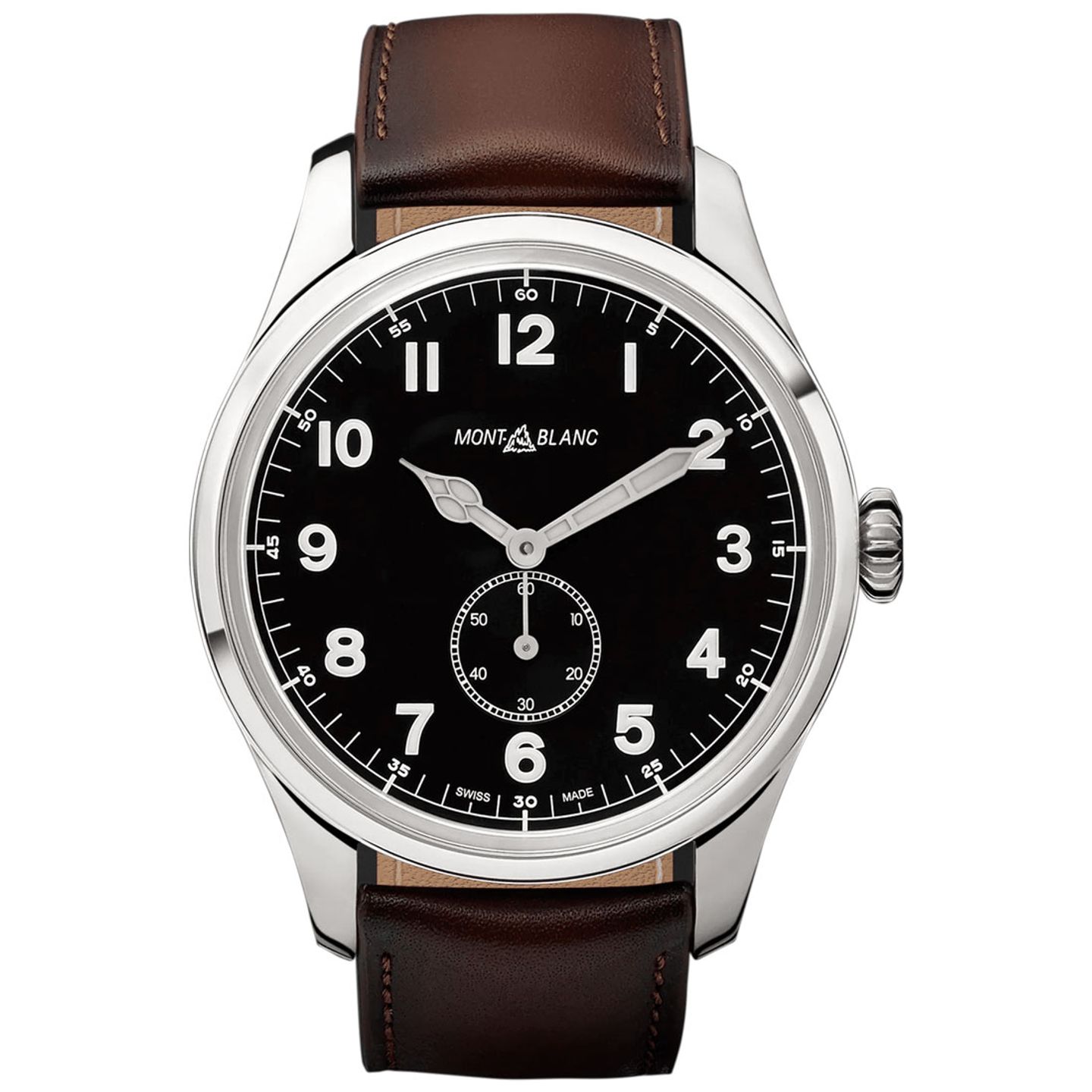 Montblanc 1858 115073 (2023) - Zwart wijzerplaat 44mm Staal (3/3)