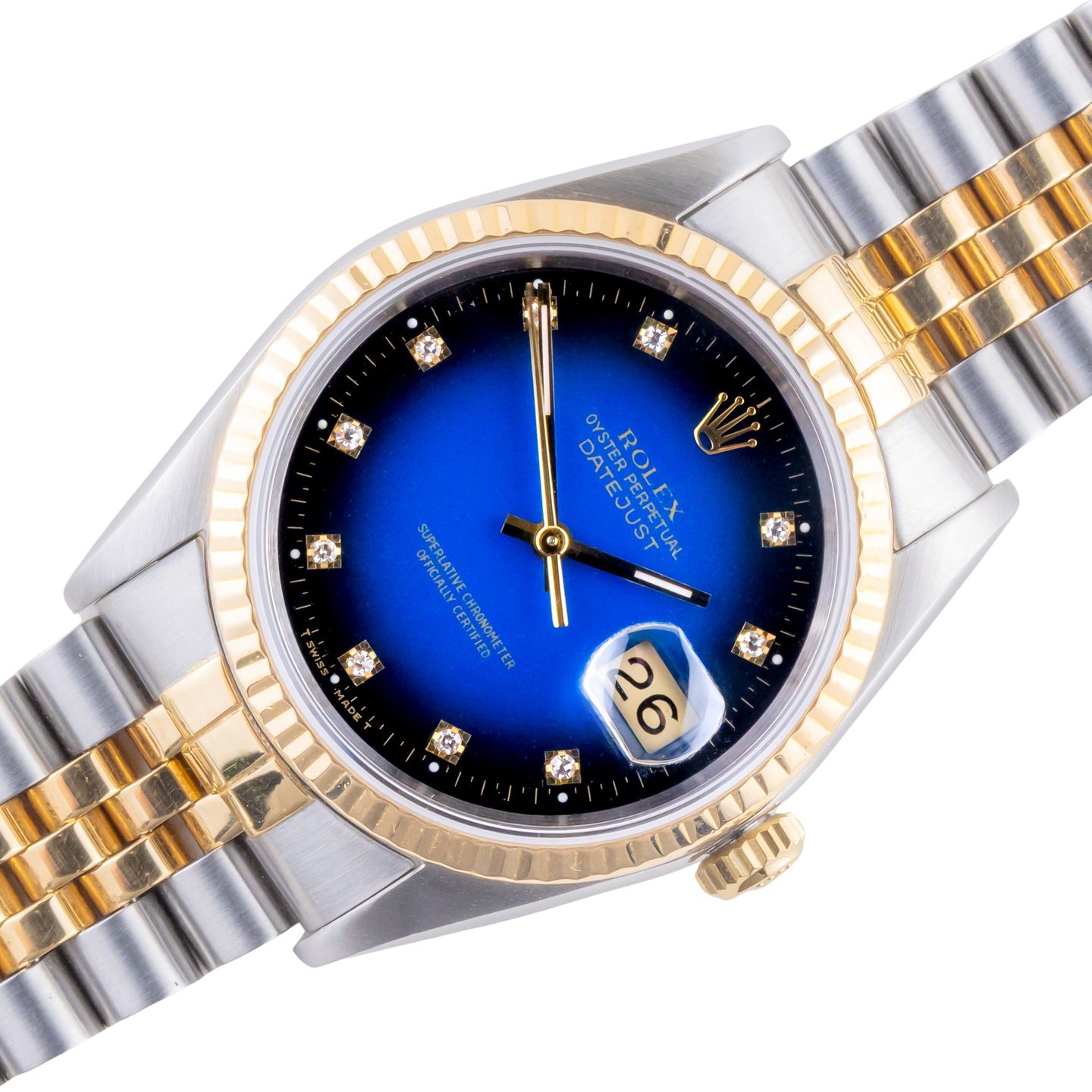 Rolex Datejust 36 16233 (1993) - 36mm Goud/Staal (1/8)
