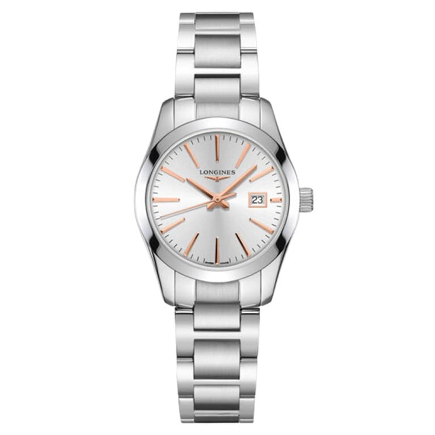 Longines Conquest Classic L2.286.4.72.6 (2023) - Zilver wijzerplaat 30mm Staal (1/1)