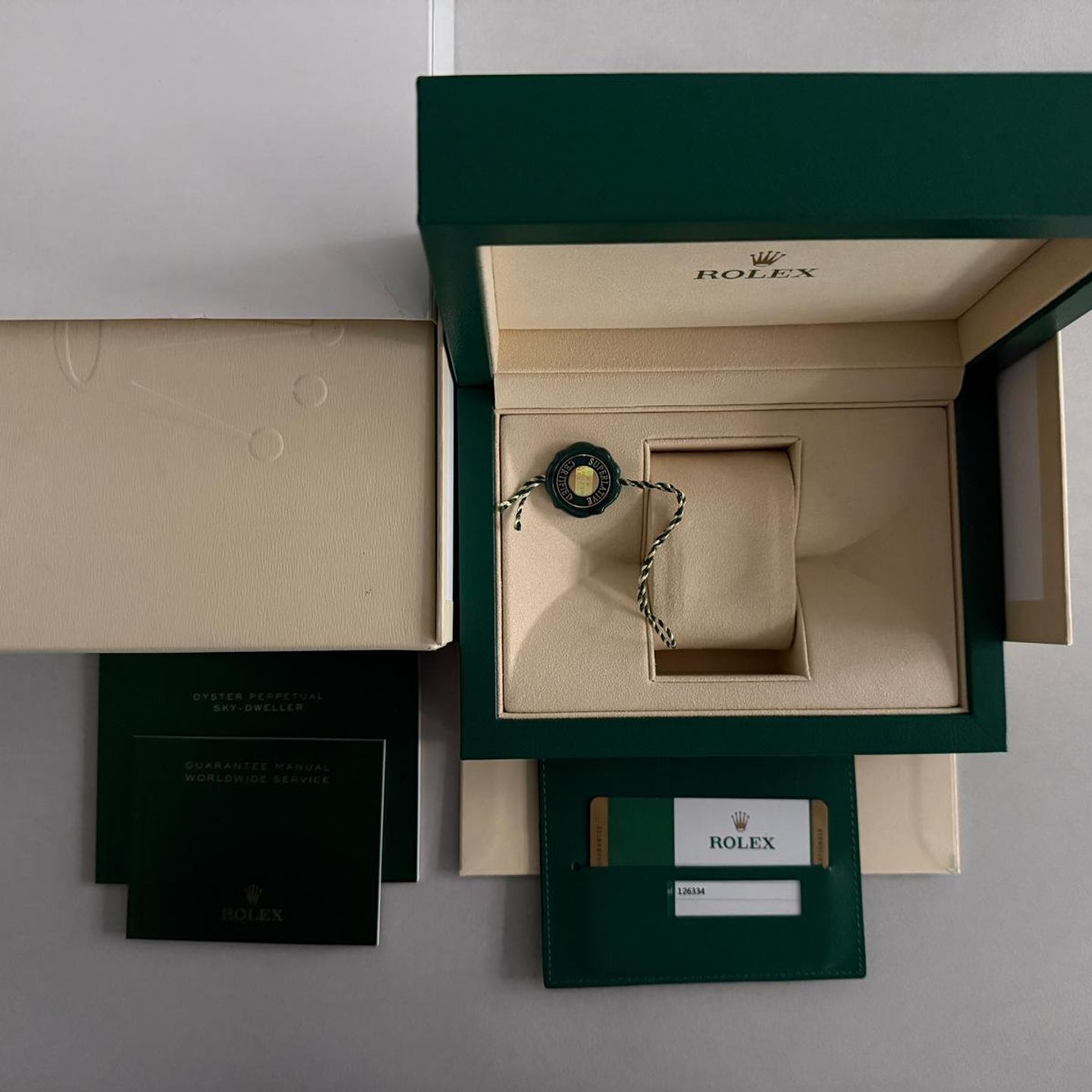 Rolex Sky-Dweller 326934 (2018) - Blue dial 42 mm Steel case (14/14)