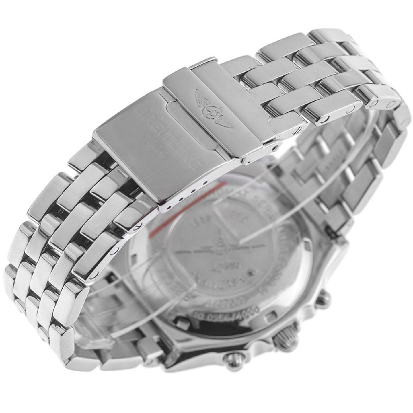 Breitling Chronomat A13050.1 (1998) - Black dial 39 mm Steel case (7/8)