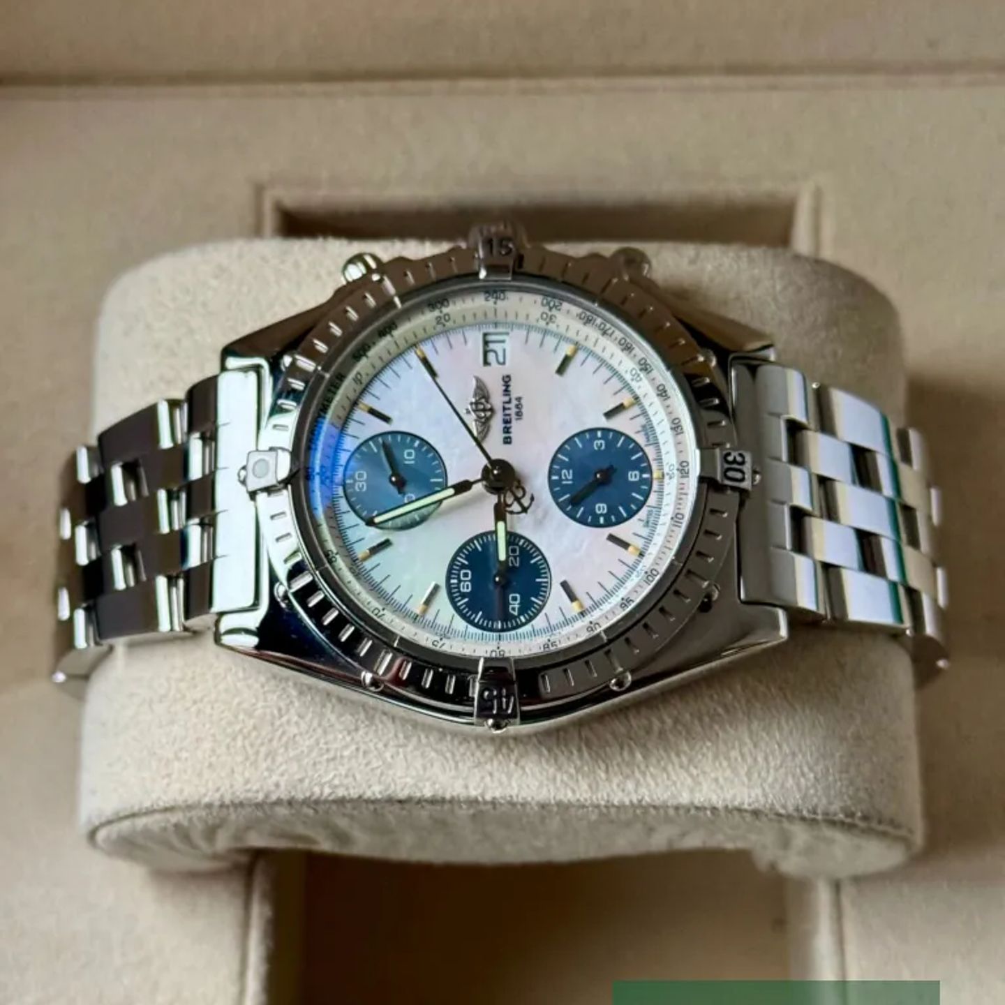 Breitling Chronomat A13050.1 (1999) - 39 mm Steel case (5/7)