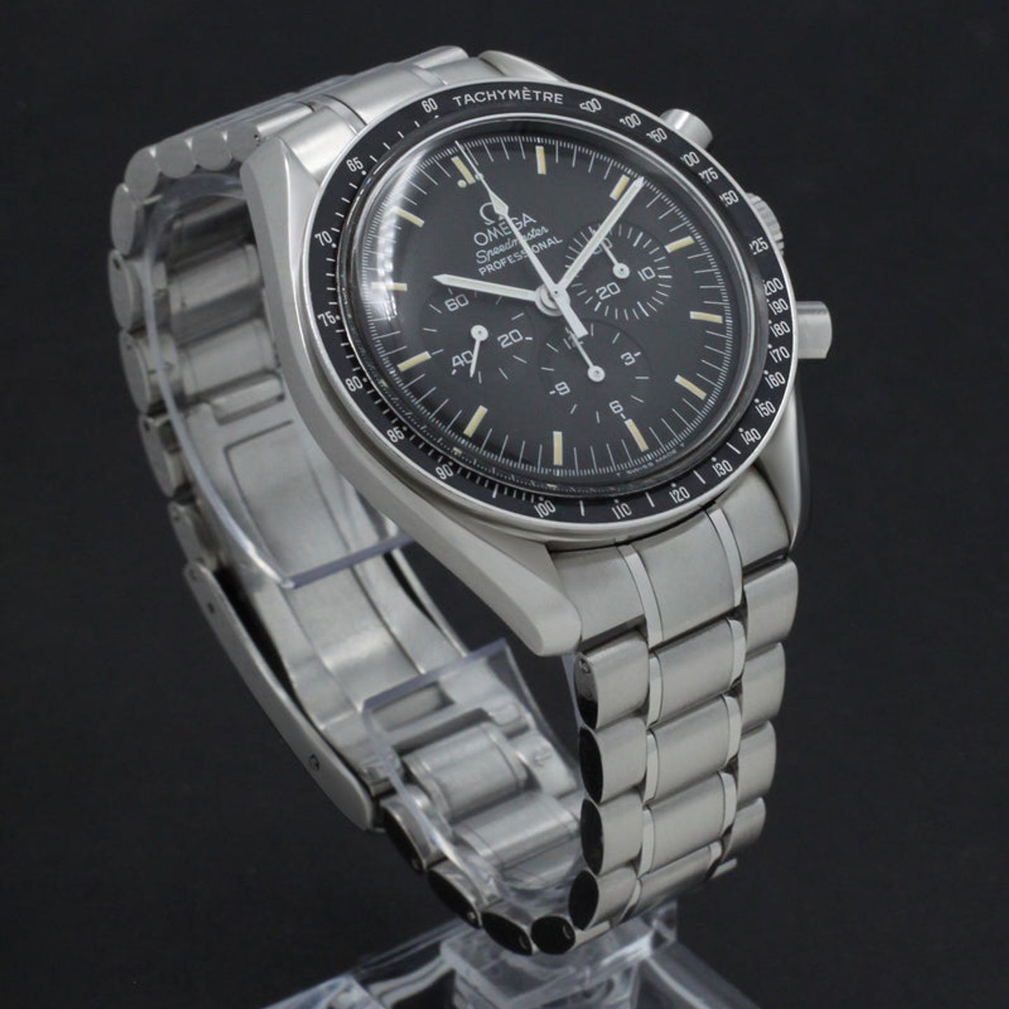 Omega Speedmaster Professional Moonwatch 3590.5 (1998) - Black dial 42 mm Steel case (6/7)