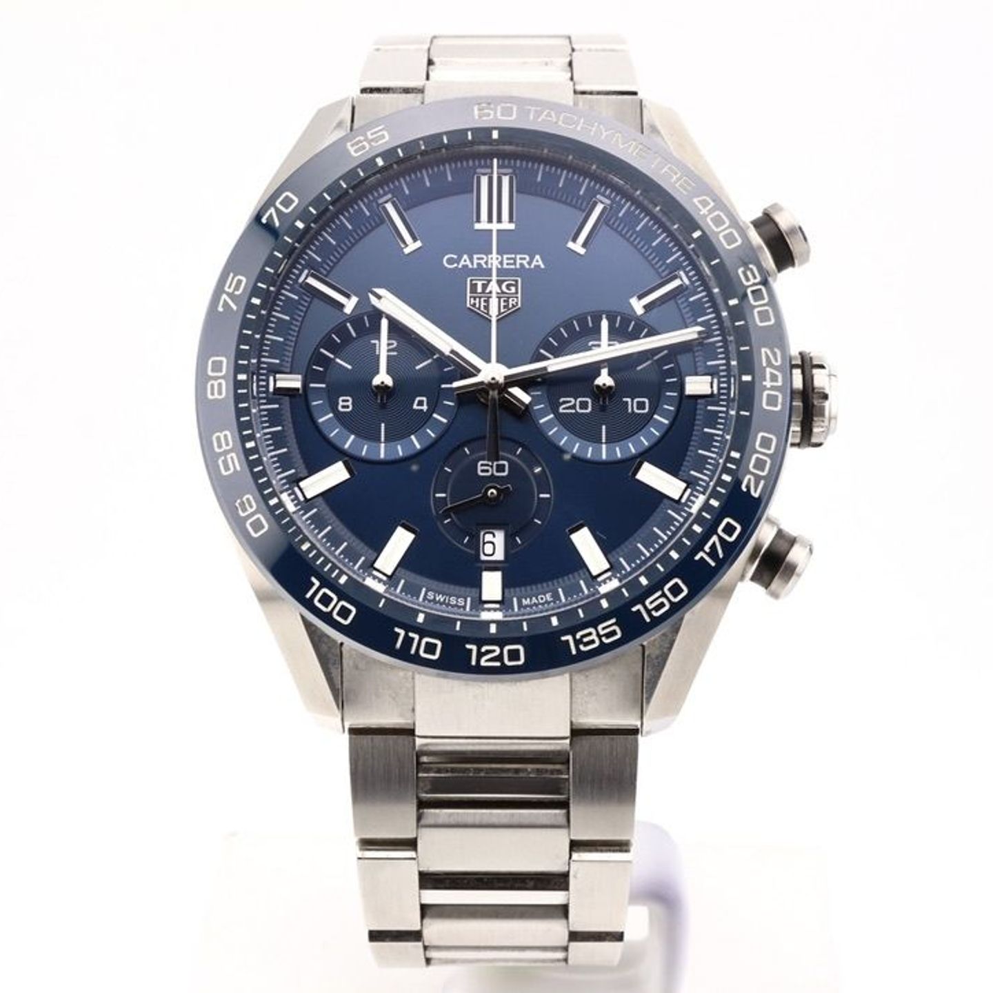 TAG Heuer Carrera CBN2A1A.BA0643 (2024) - Blauw wijzerplaat 44mm Staal (1/1)