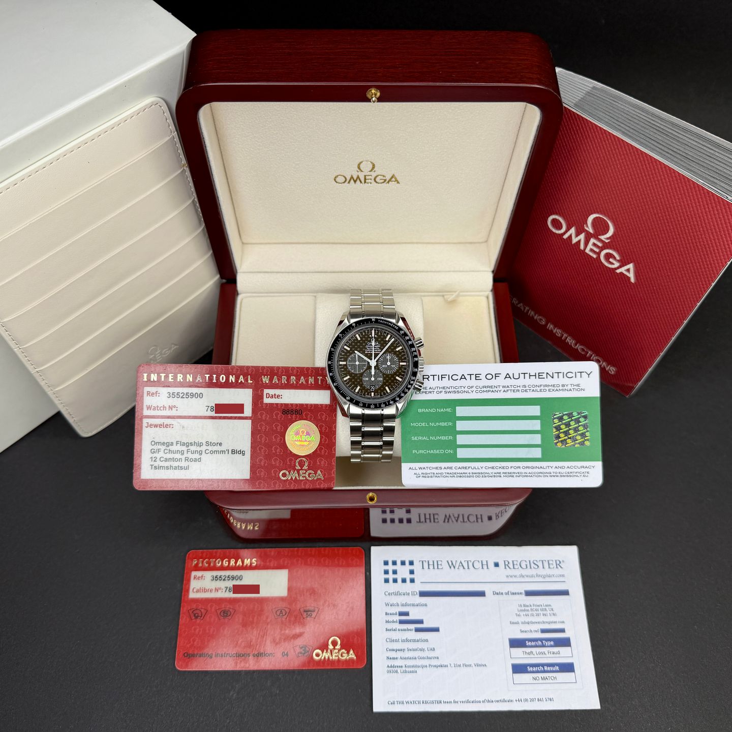 Omega Speedmaster 3552.59 (Onbekend (willekeurig serienummer)) - 42mm Staal (3/8)