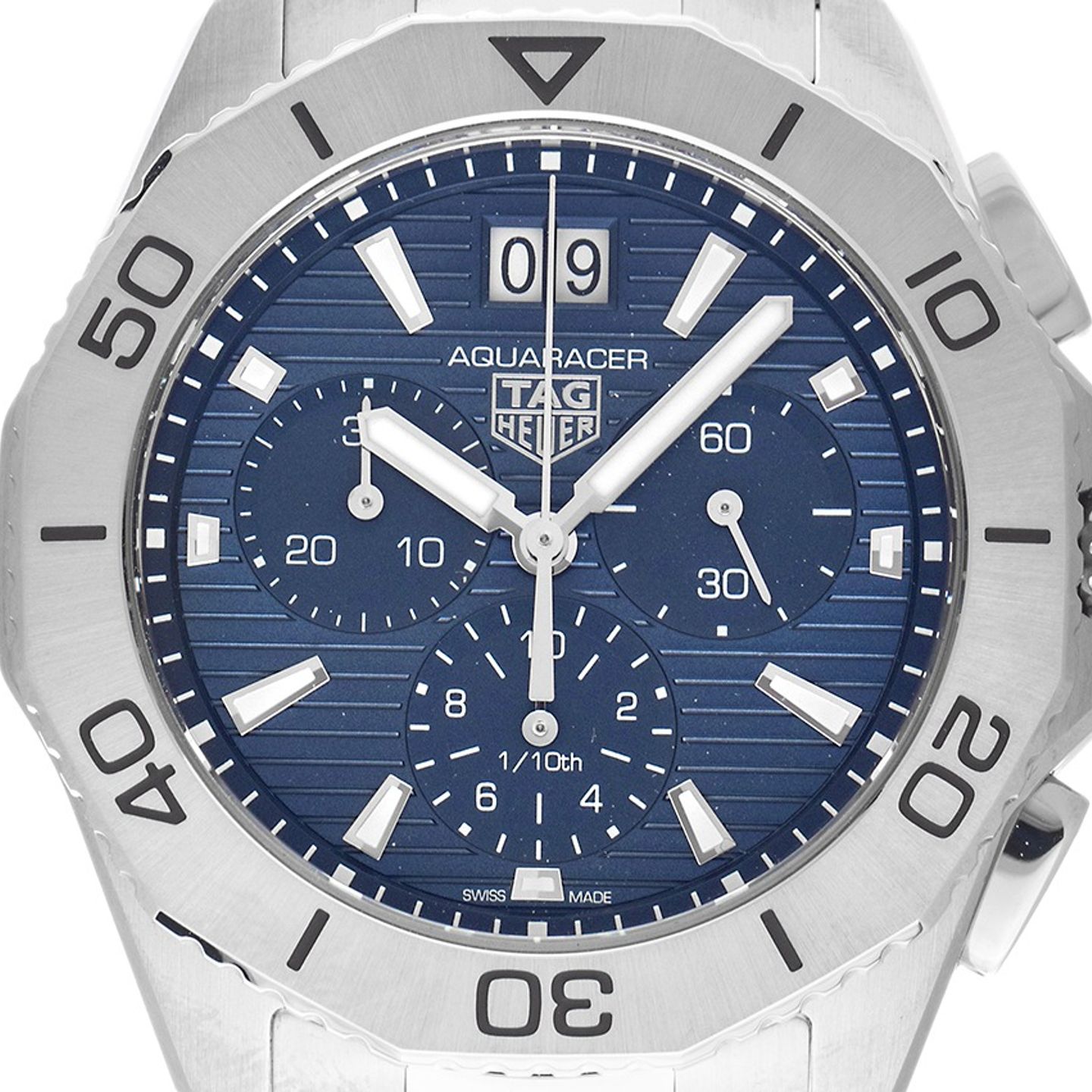 TAG Heuer Aquaracer CBP1113.BA0627 (2025) - Blue dial 40 mm Steel case (1/7)