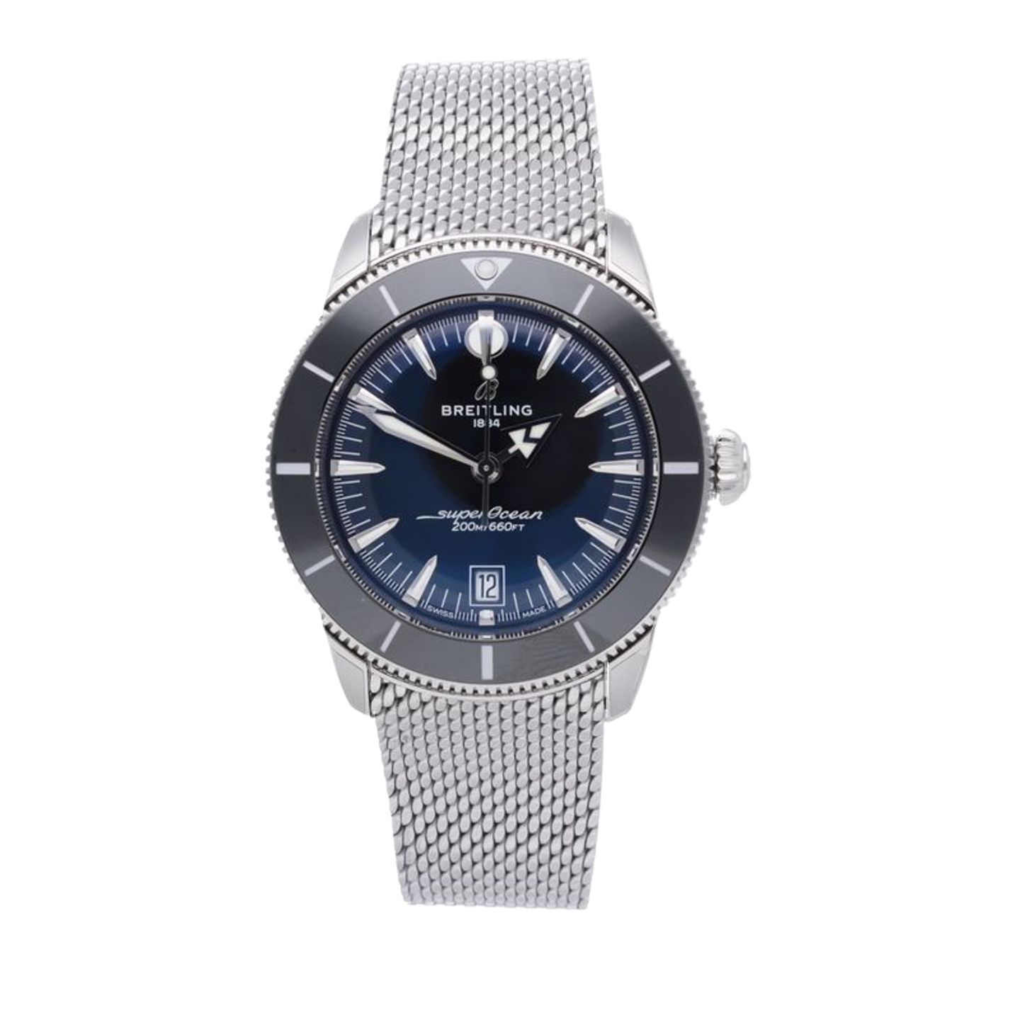 Breitling Superocean Heritage 42 AB3111241B1A1 (2025) - Zwart wijzerplaat 42mm Staal (1/7)