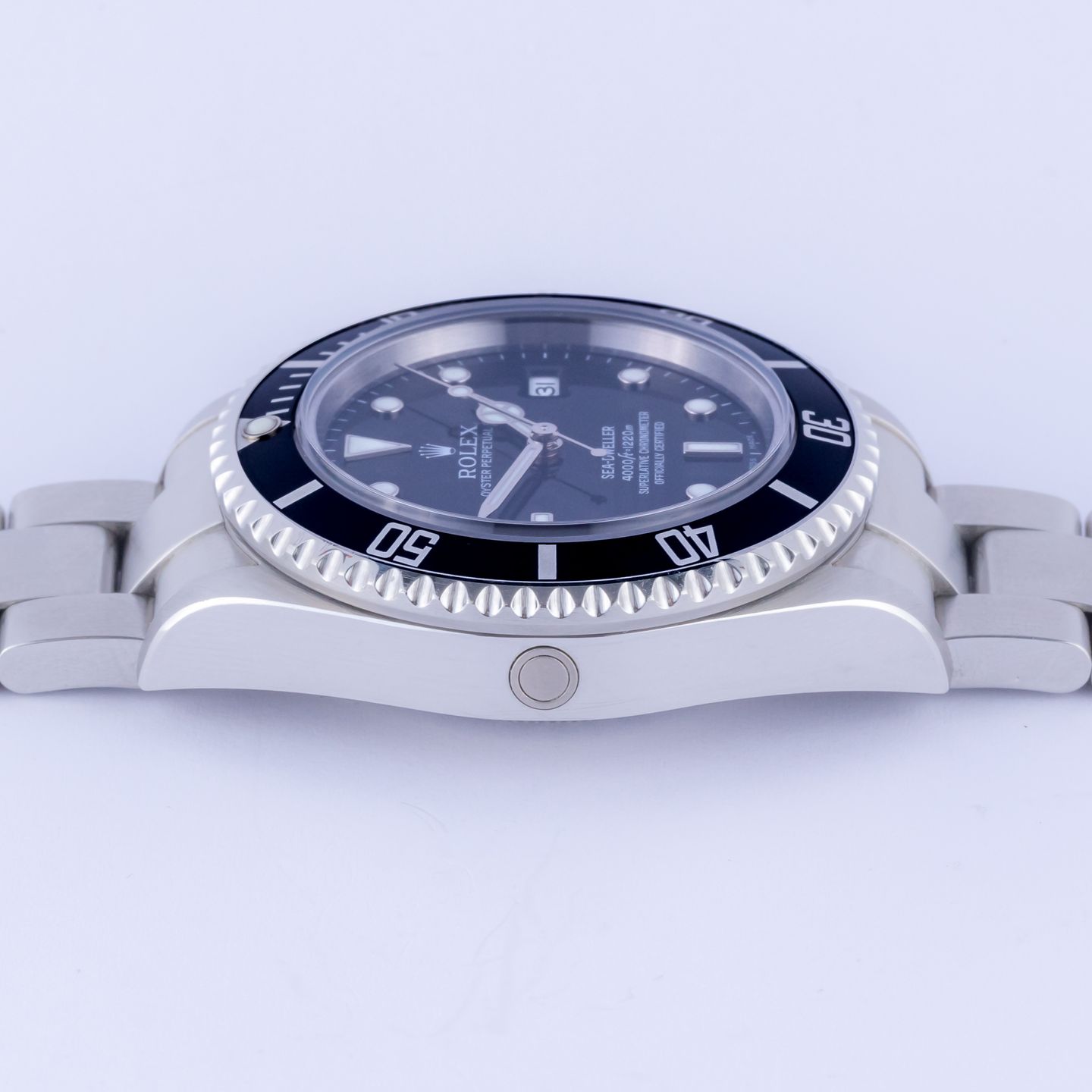 Rolex Sea-Dweller 4000 16600 (2007) - Zwart wijzerplaat 40mm Staal (5/8)