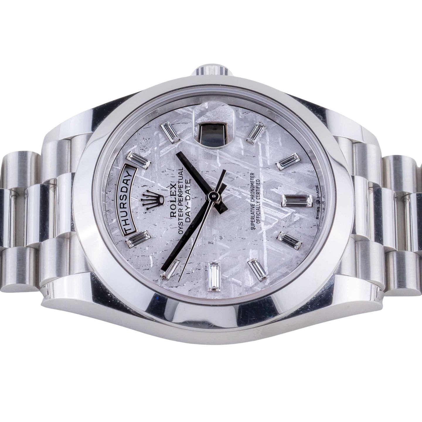 Rolex Day-Date 40 228206 (2021) - 40 mm Platinum case (5/8)