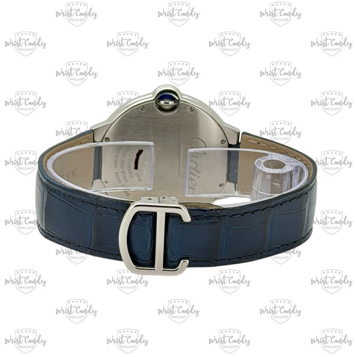 Cartier Ballon Bleu 42mm WSBB0025 (2020) - Blue dial 42 mm Steel case (7/8)