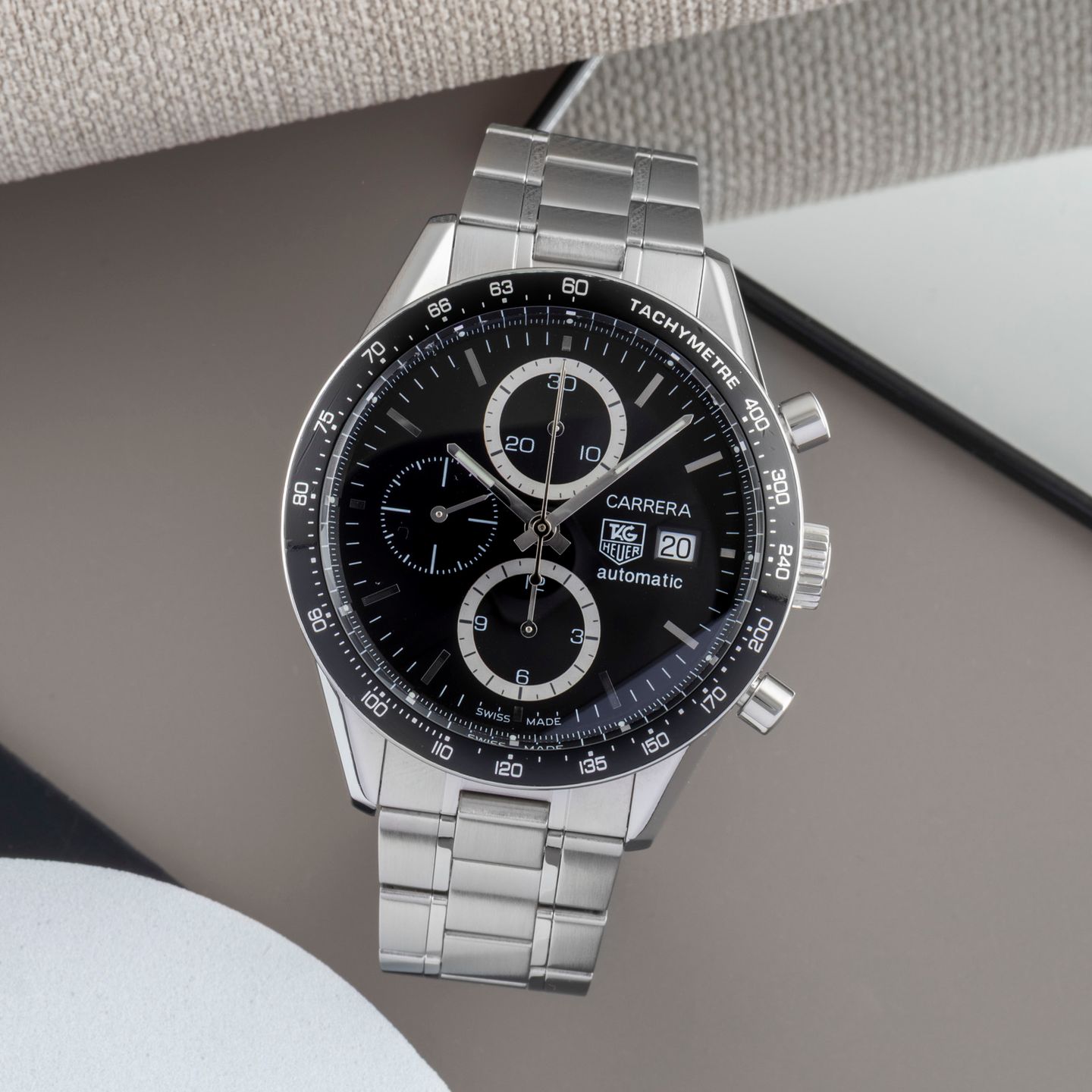 TAG Heuer Carrera Calibre HEUER 01 CAR201AA.BA0714 - (1/8)