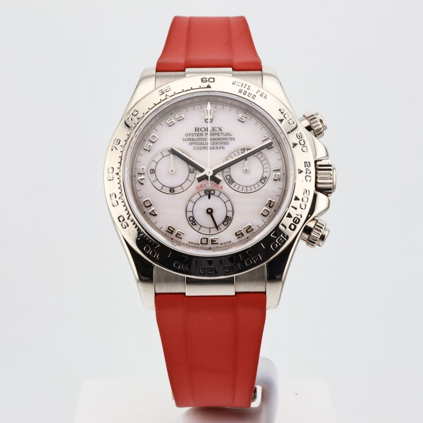 Rolex Daytona 116519 (2008) - Parelmoer wijzerplaat 40mm Witgoud (1/1)