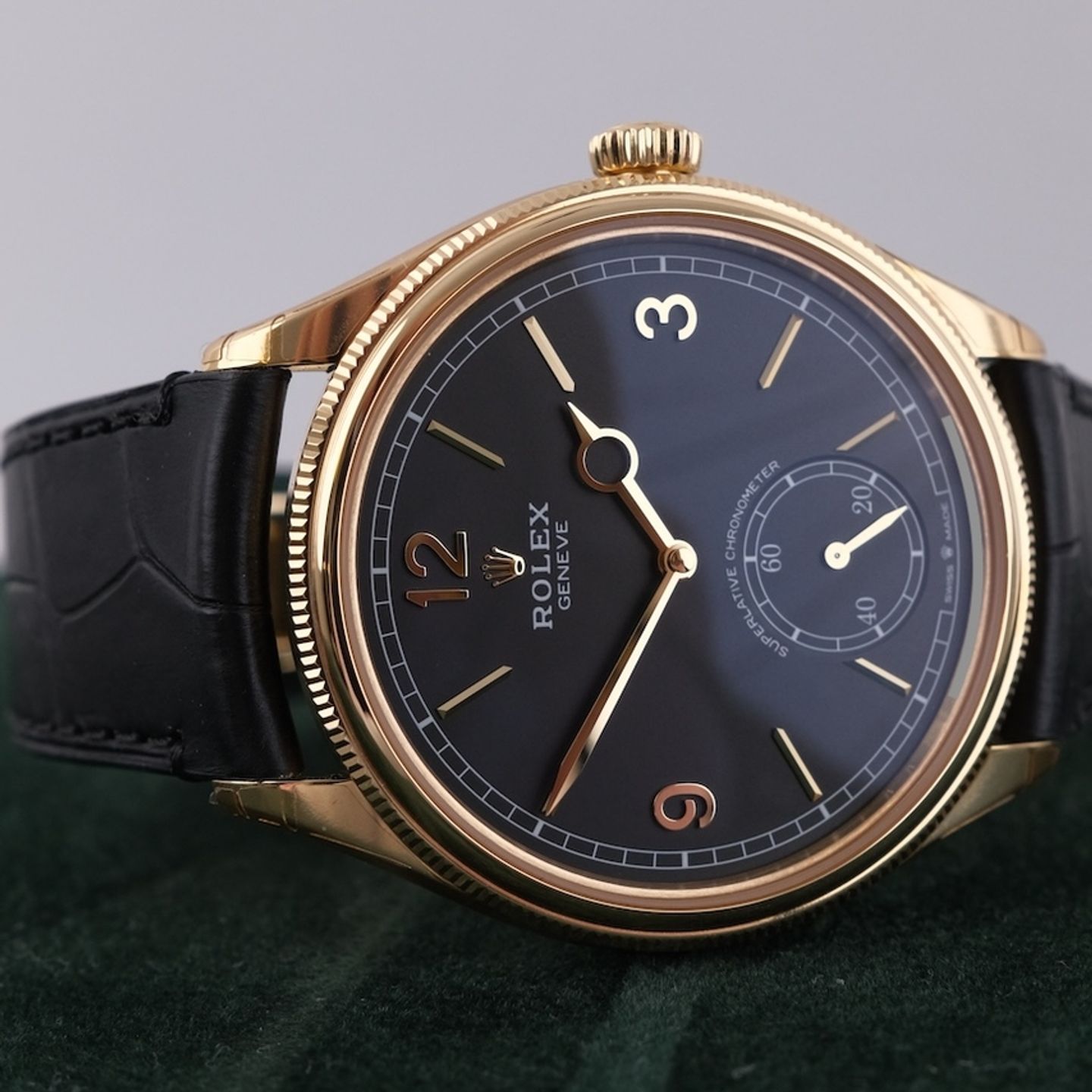 Rolex Perpetual 1908 52508 (2024) - 39mm Geelgoud (1/8)