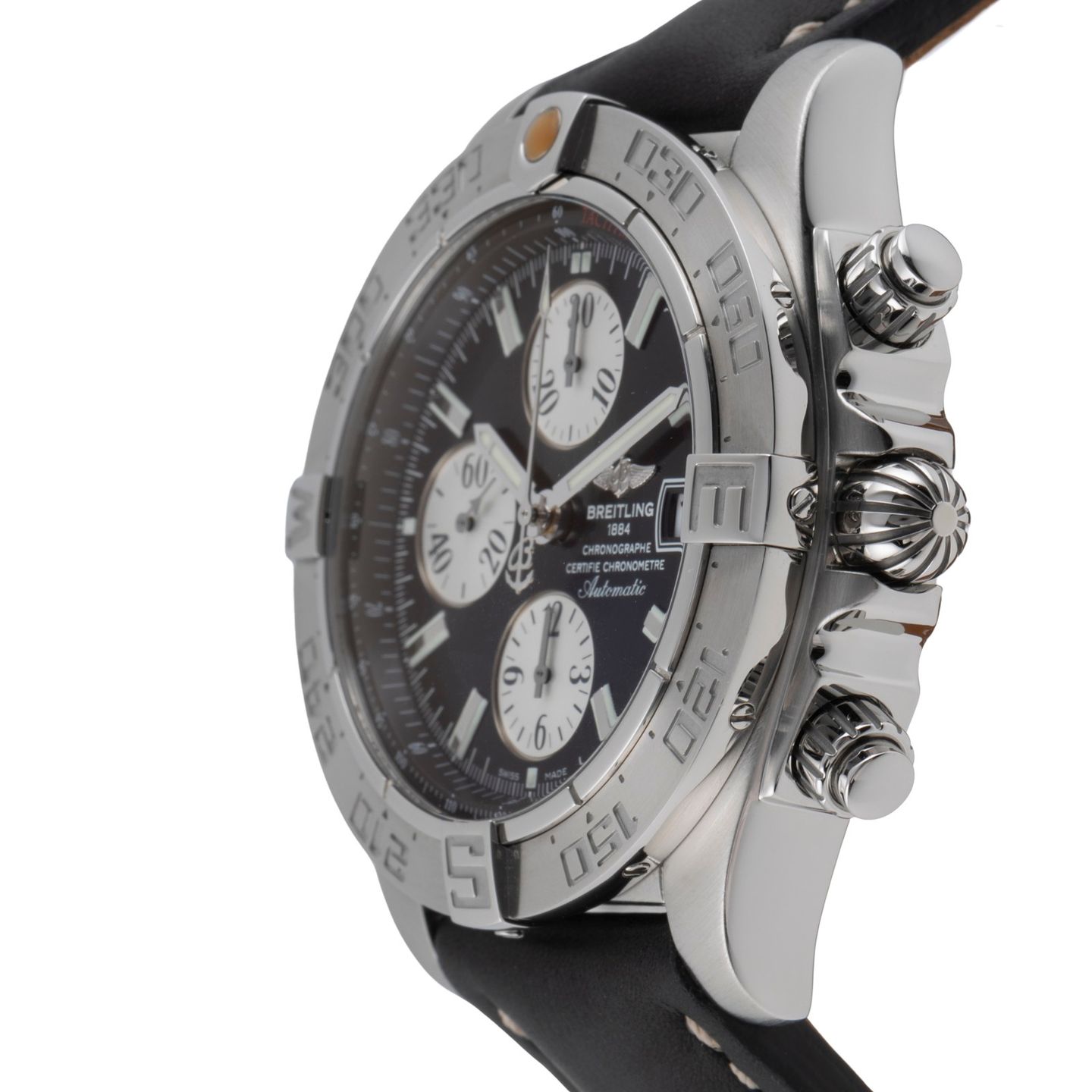 Breitling Galactic 44 A13364 (2011) - Black dial 44 mm Steel case (6/8)