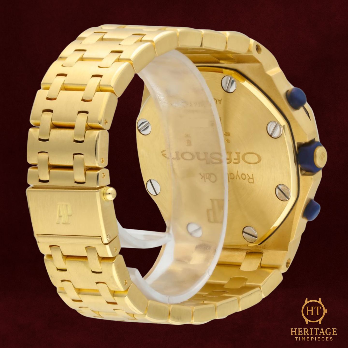 Audemars Piguet Royal Oak Offshore Chronograph 25721BA.OO.1000BA.02.A (2011) - 42mm Geelgoud (8/8)