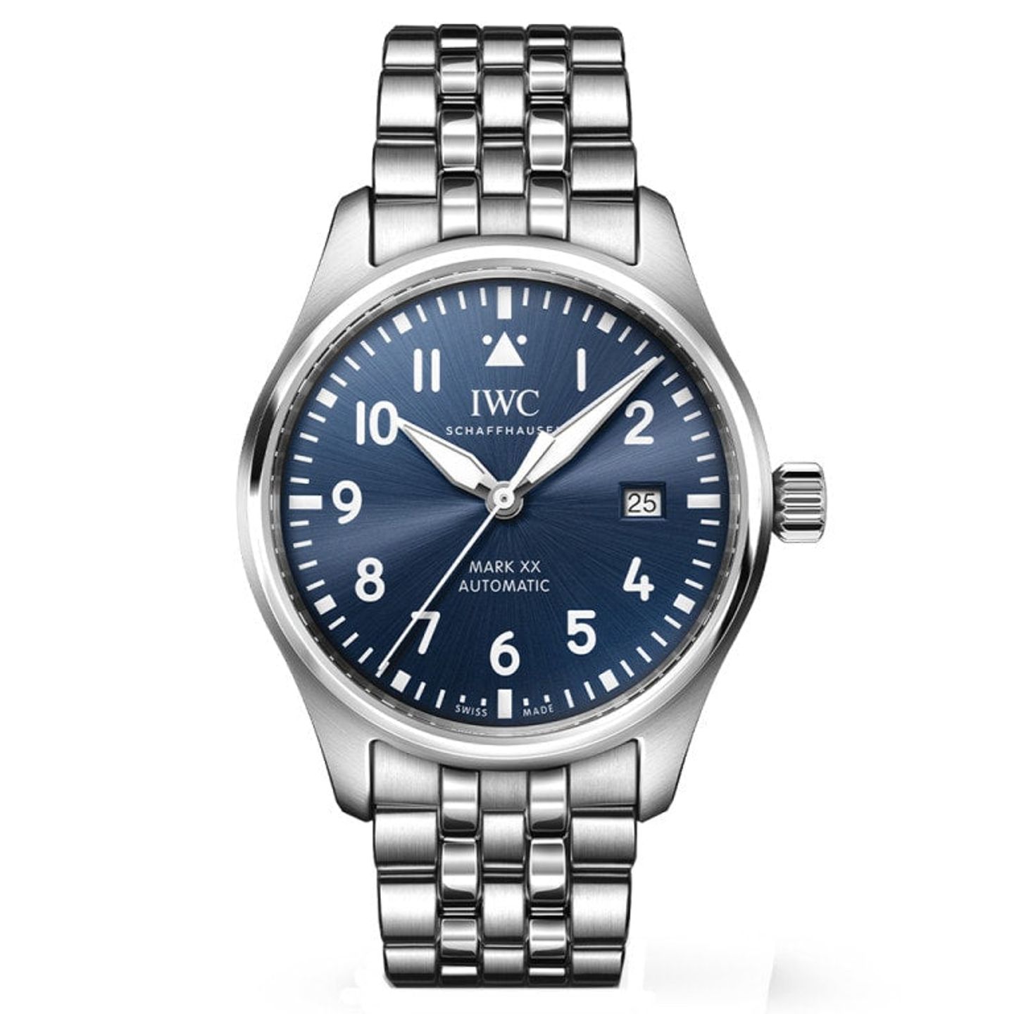 IWC Pilot Mark IW328204 (2025) - Blue dial 40 mm Steel case (1/1)