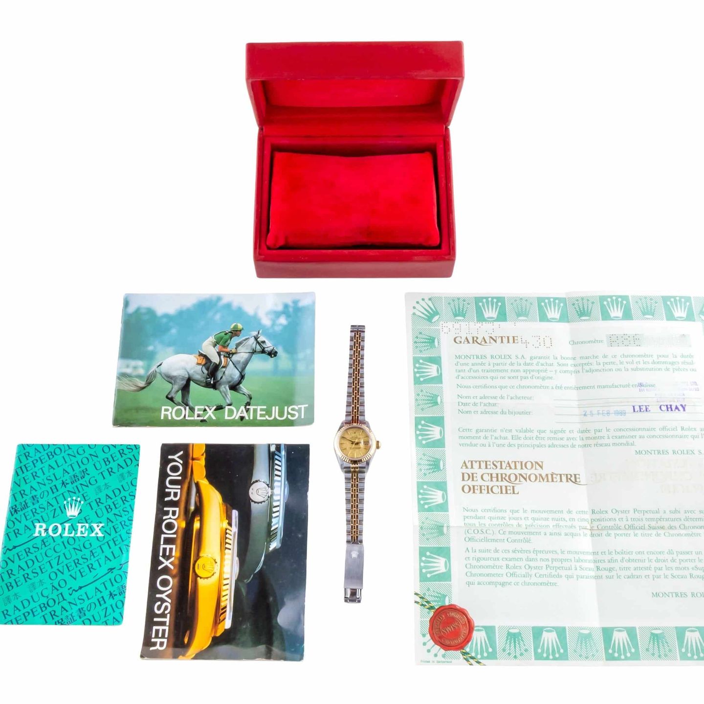 Rolex Lady-Datejust 69173 - (8/8)