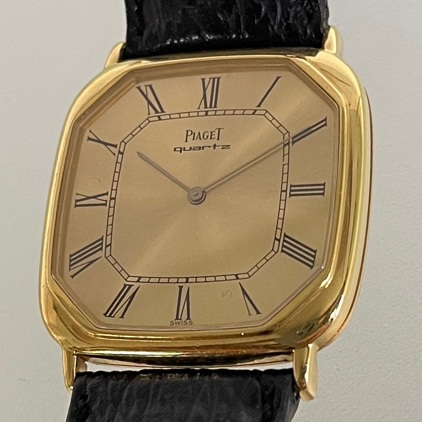 Piaget Vintage 7702 (Onbekend (willekeurig serienummer)) - Champagne wijzerplaat 40mm Geelgoud (1/8)