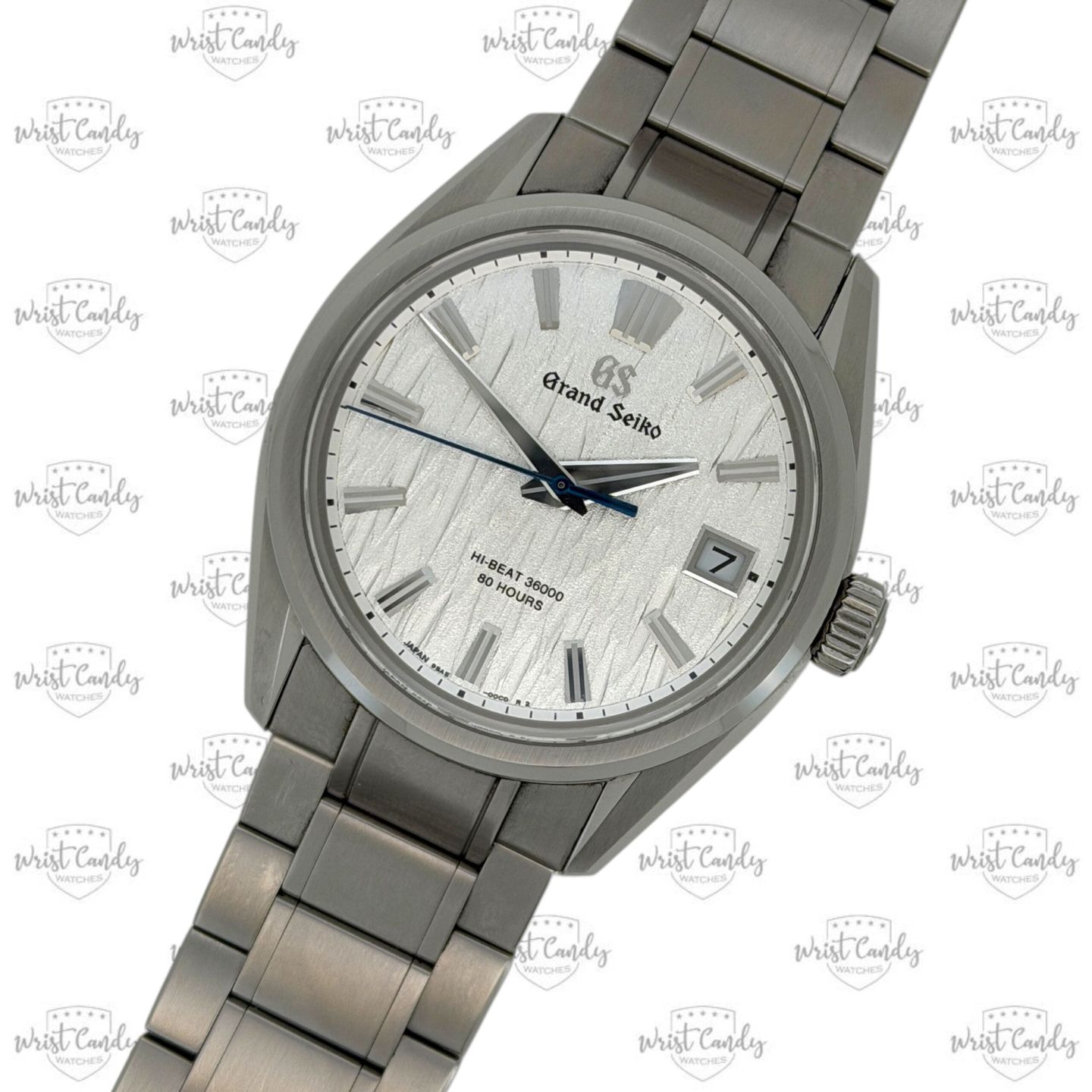 Grand Seiko Heritage Collection SLGH005 (Onbekend (willekeurig serienummer)) - Blauw wijzerplaat 41mm Staal (5/8)