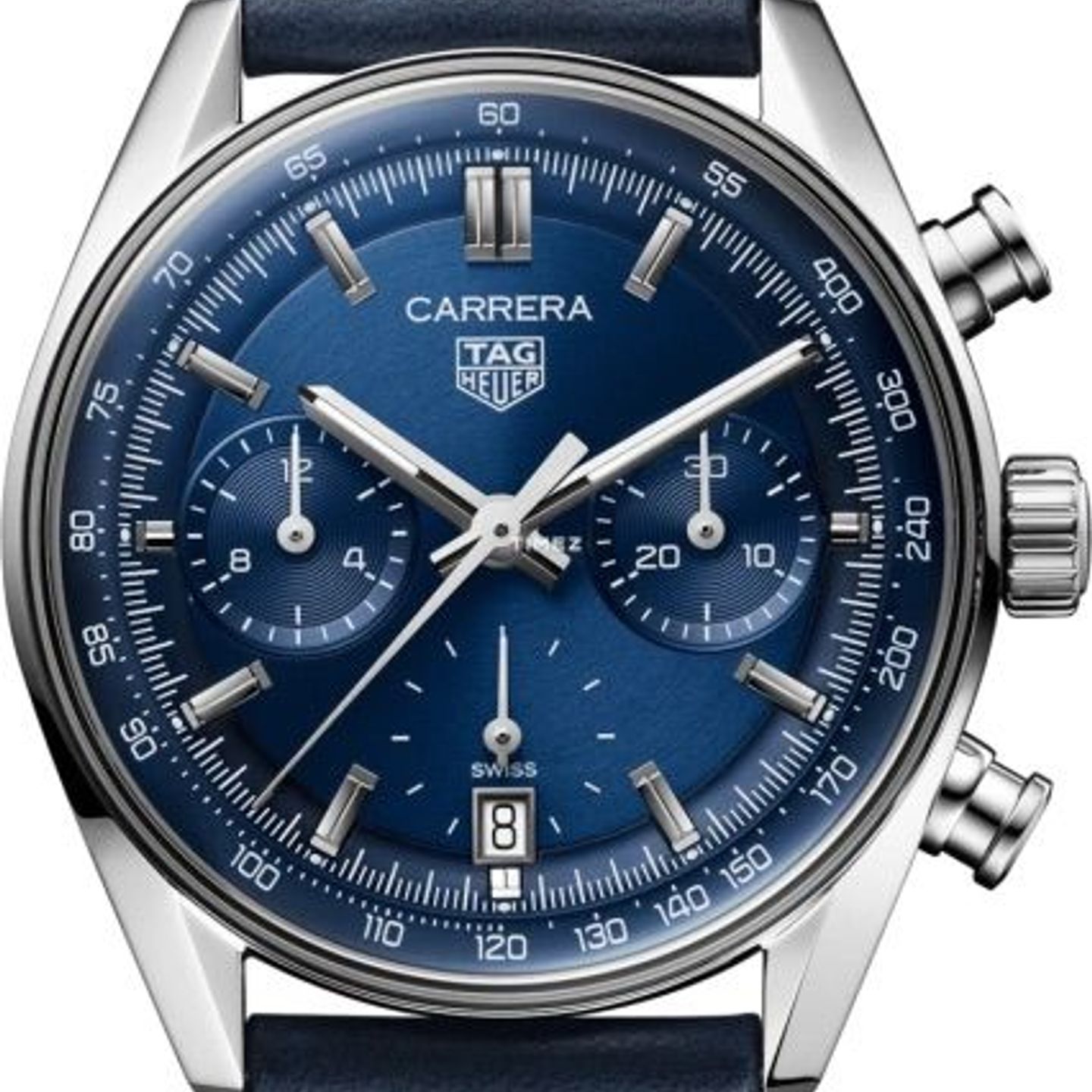 TAG Heuer Carrera CBS2212.FC6535 (2024) - Blue dial 39 mm Steel case (1/8)