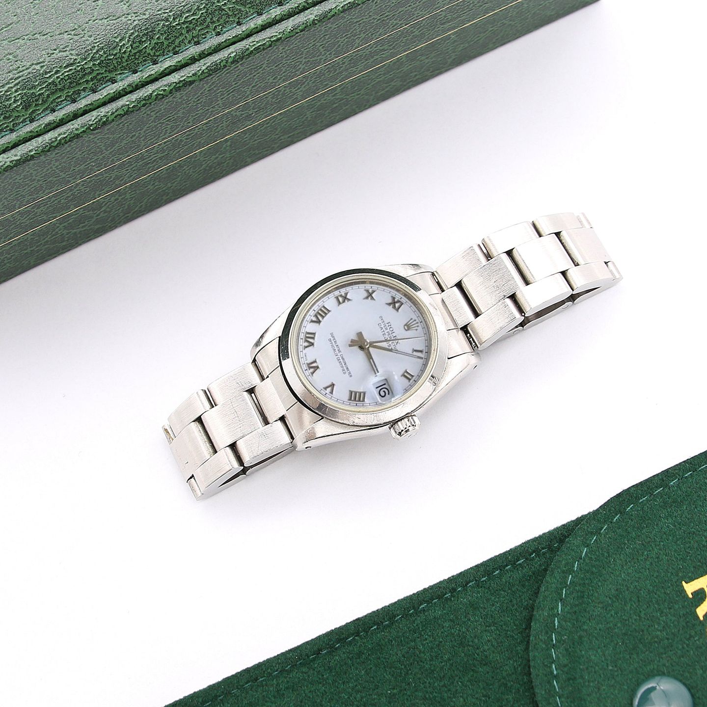 Rolex Datejust 31 68240 (Onbekend (willekeurig serienummer)) - Wit wijzerplaat 31mm Staal (2/6)