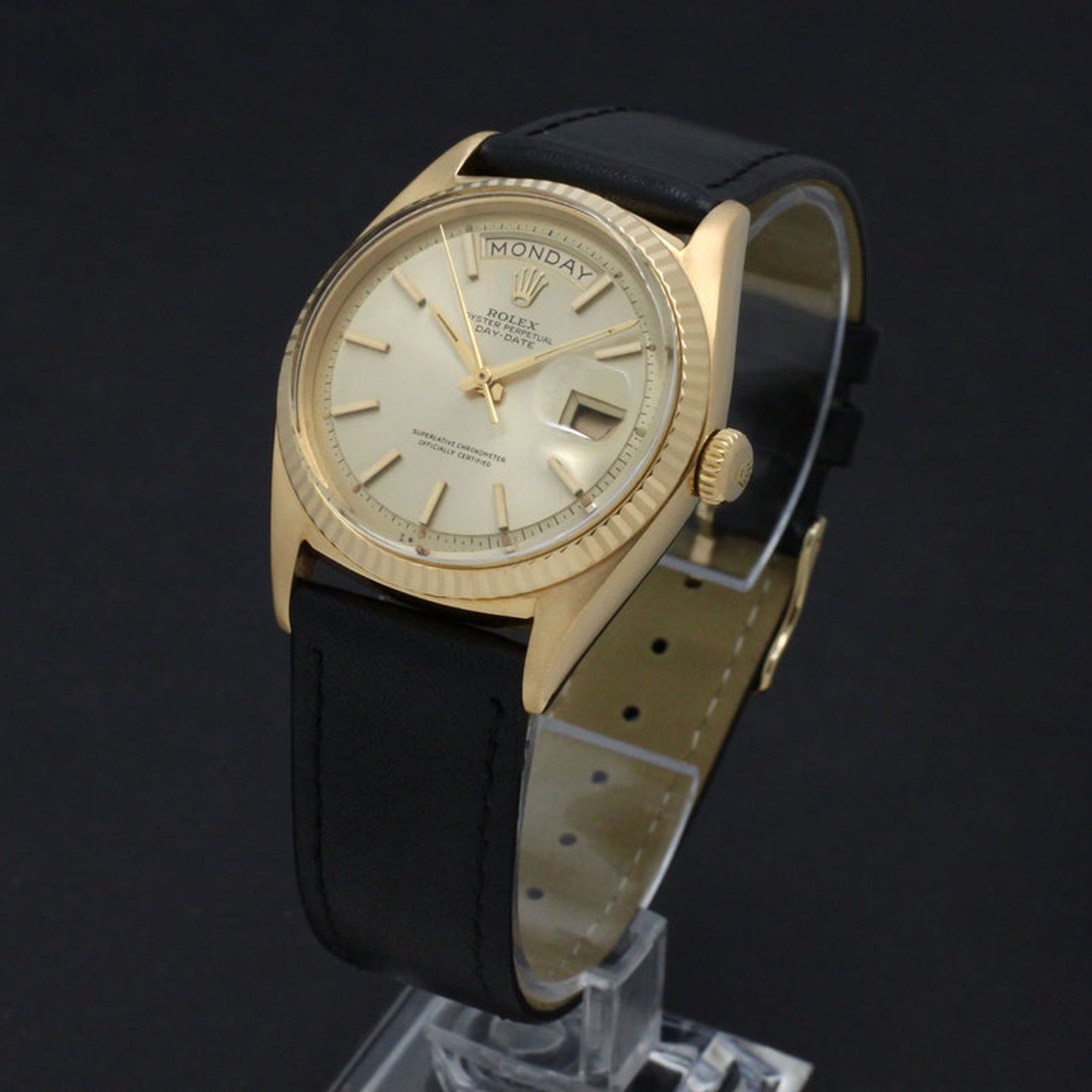 Rolex Day-Date 1803 (1965) - Gold dial 36 mm Yellow Gold case (5/7)