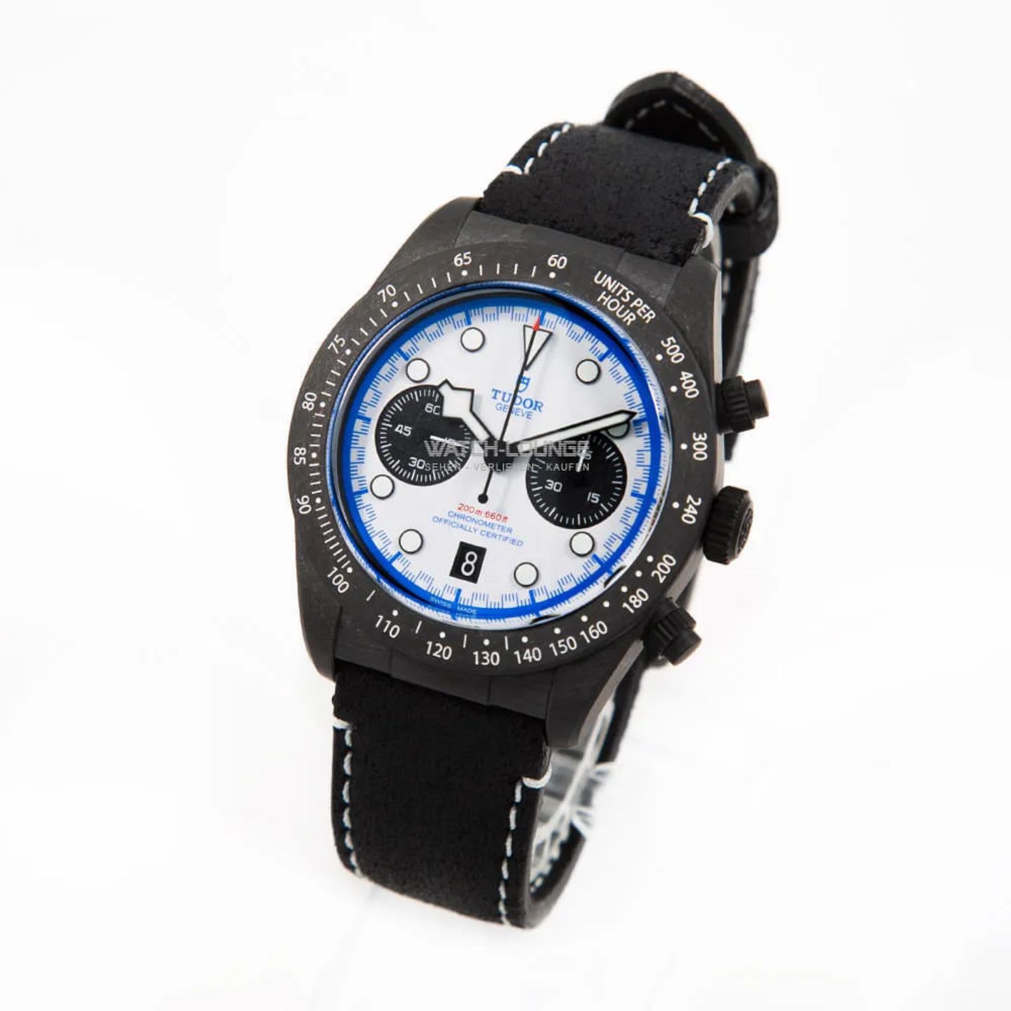 Tudor Black Bay Chrono 79377KN (2025) - White dial 42 mm Carbon case (5/8)